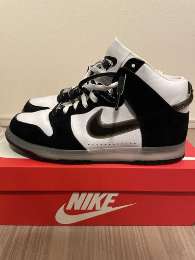 SLAM JAM x NIKE DUNK HIGH "WHITE/CLEAR BLACK"