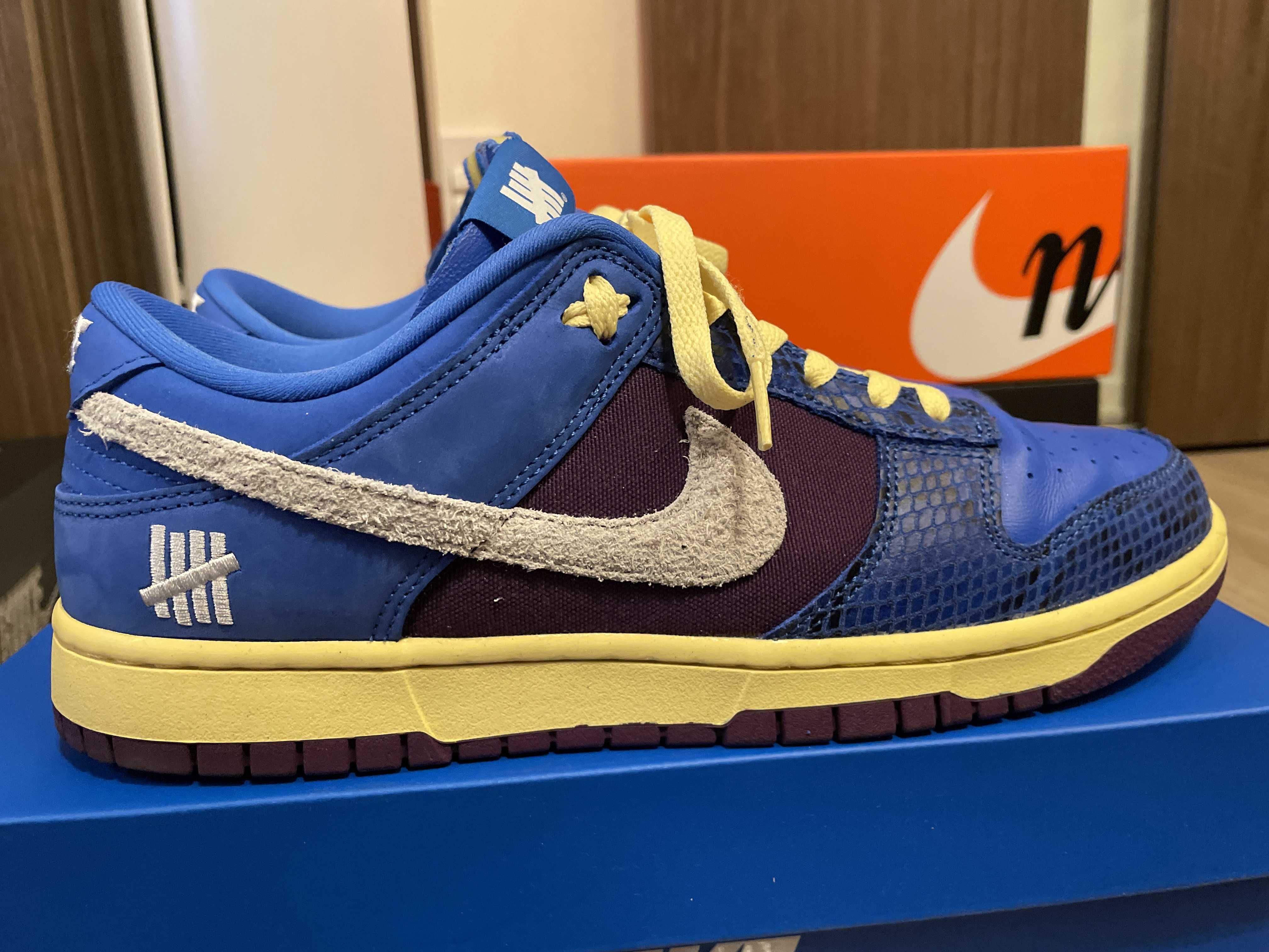 UNDEFEATED × Nike Dunk Low SP "Royal"
