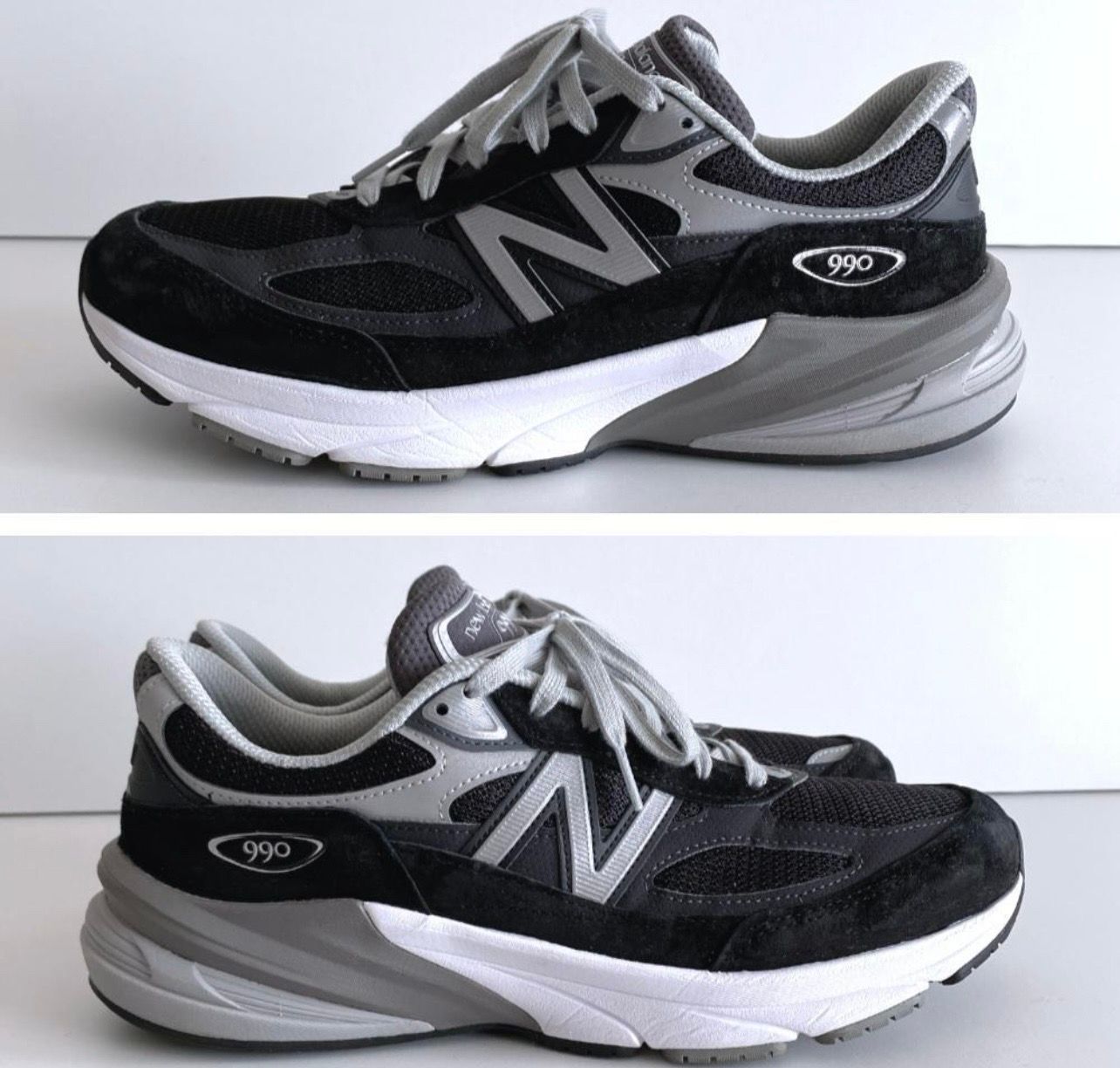 New Balance 990V6 "Black" (Heel NB Logo)