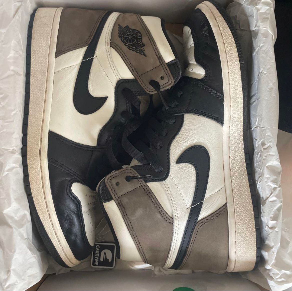 Nike Air Jordan 1 High OG "Sail/Dark Mocha/Black"