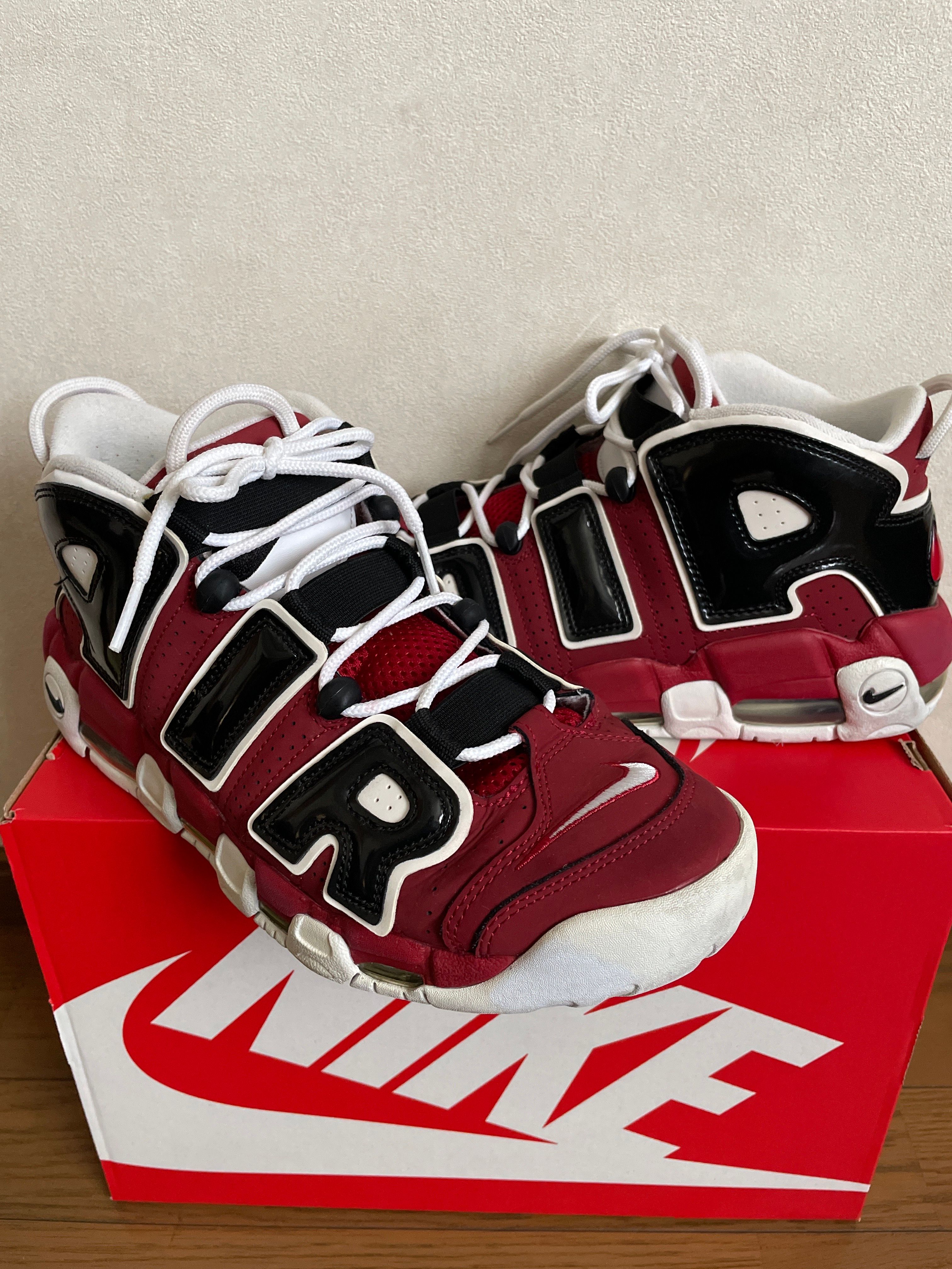Nike Air More Uptempo ’96 "Black and Varsity Red" (2021)