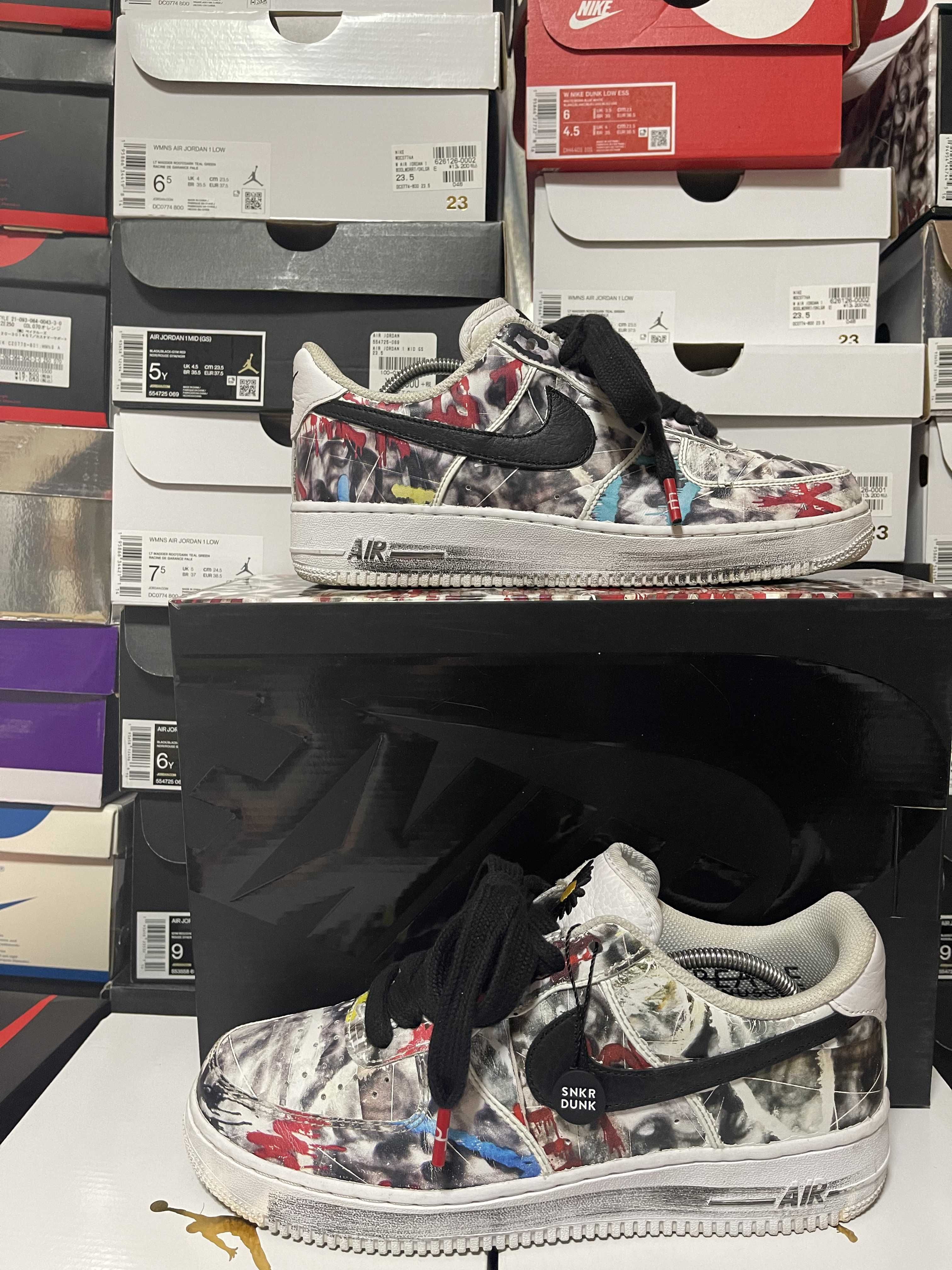 PEACEMINUSONE × Nike Air Force 1 Low "Para-noise/White/Black" / G-DRAGON