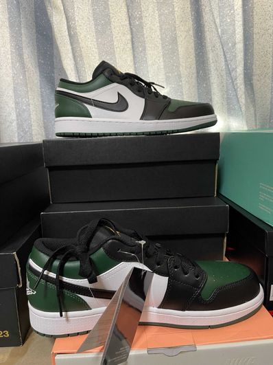 Nike Air Jordan 1 Low "Green Toe"
