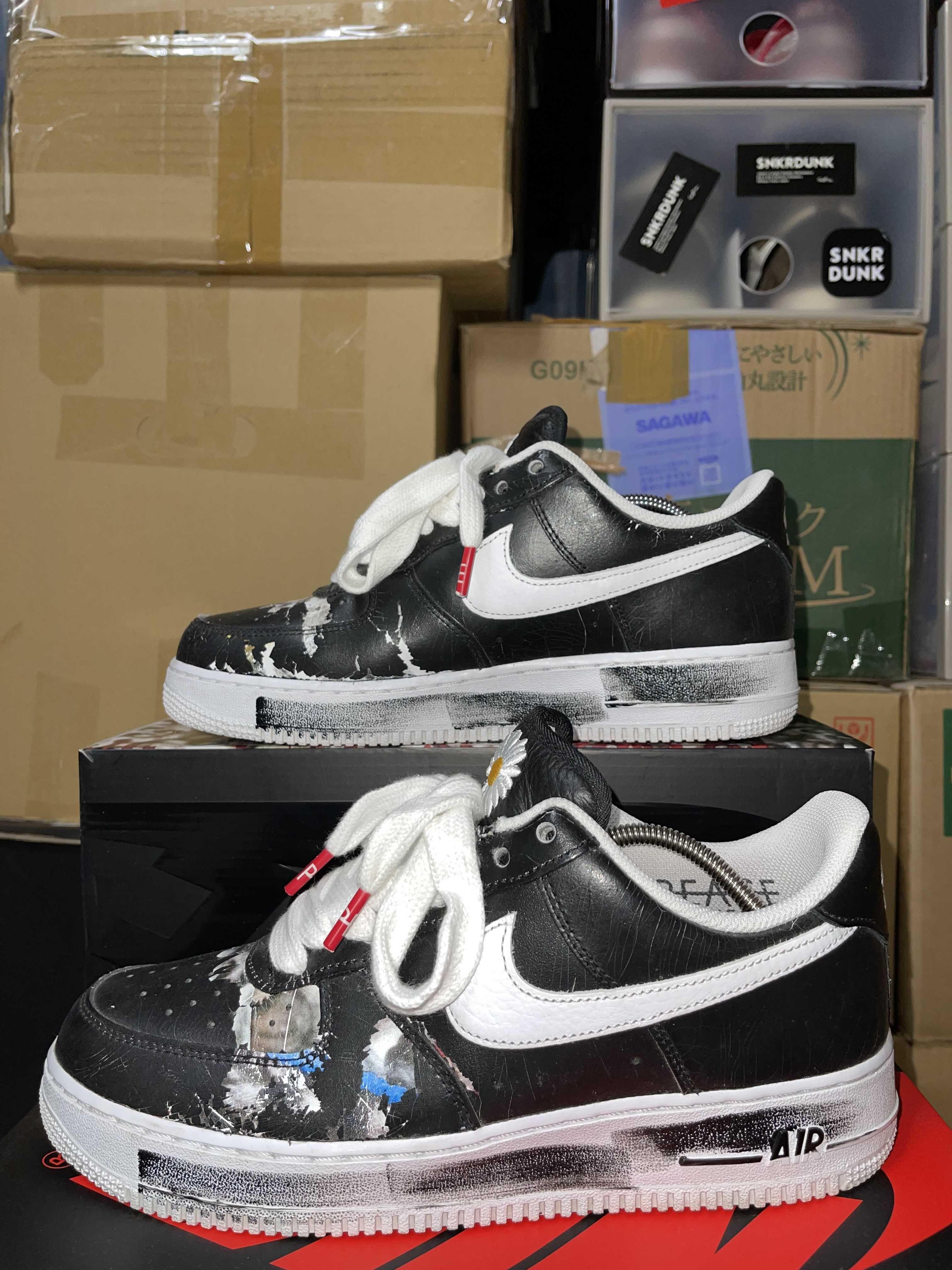 PEACEMINUSONE × Nike Air Force 1 Low Para Noise "Black" / G-DRAGON