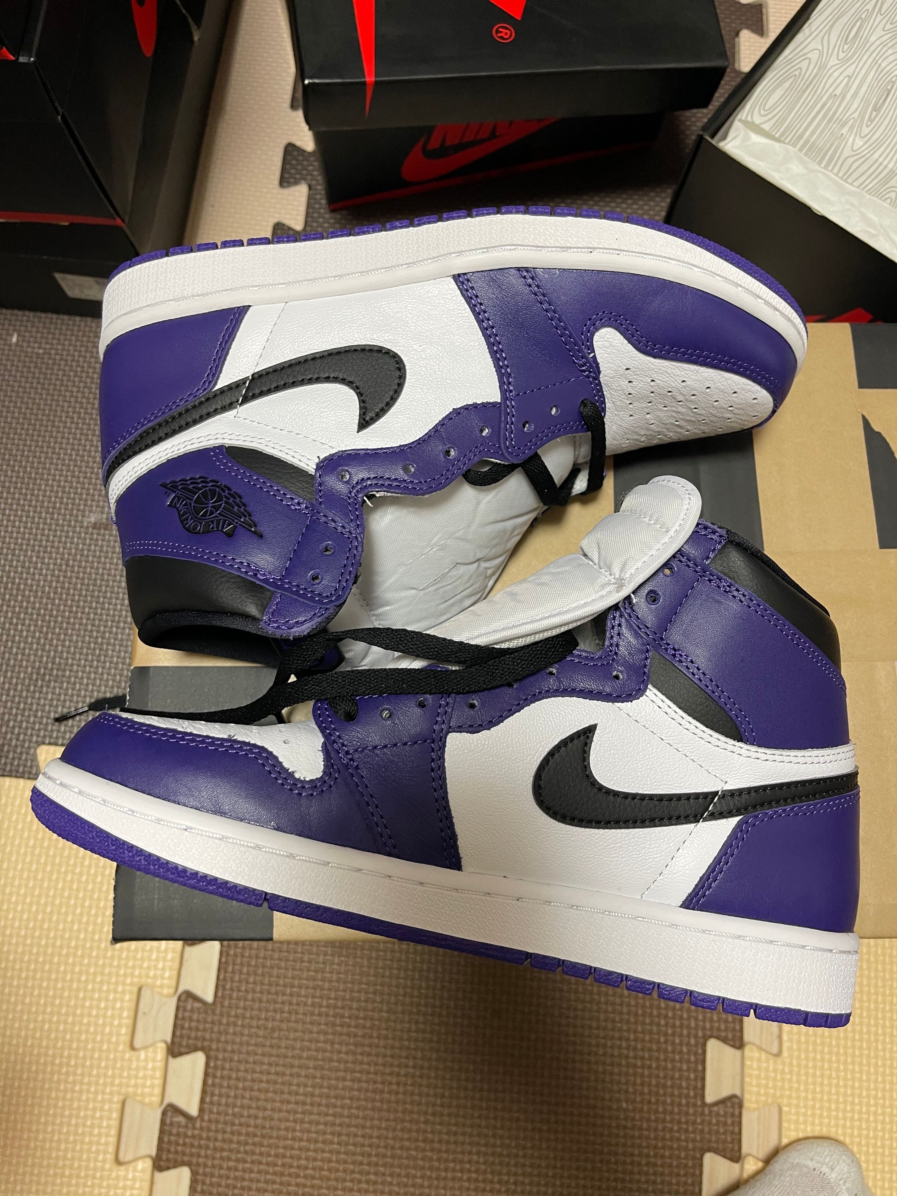Nike Air Jordan 1 Retro High OG "Court Purple White/Black" (2020)