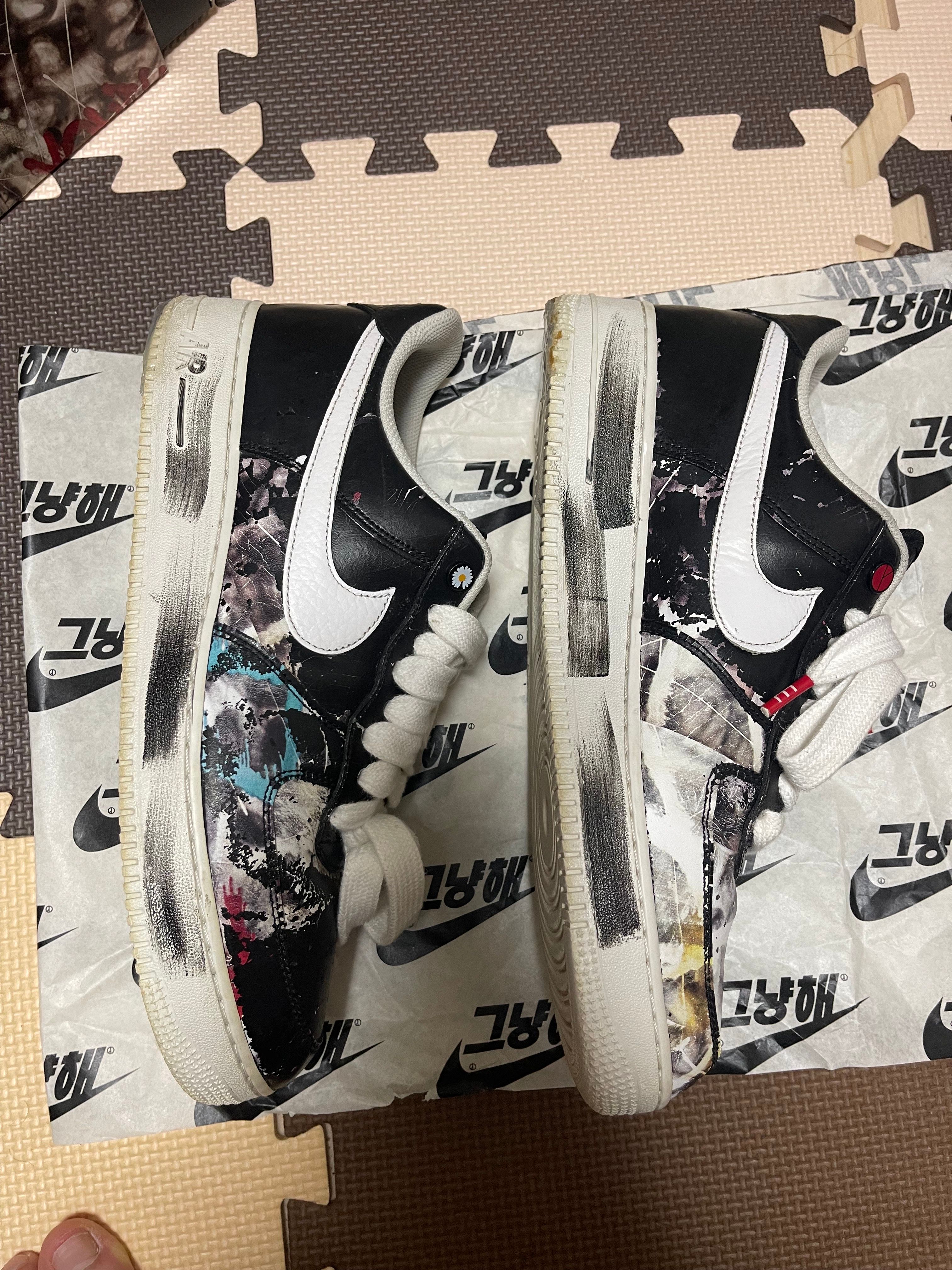 PEACEMINUSONE × Nike Air Force 1 Low Para Noise "Black" / G-DRAGON