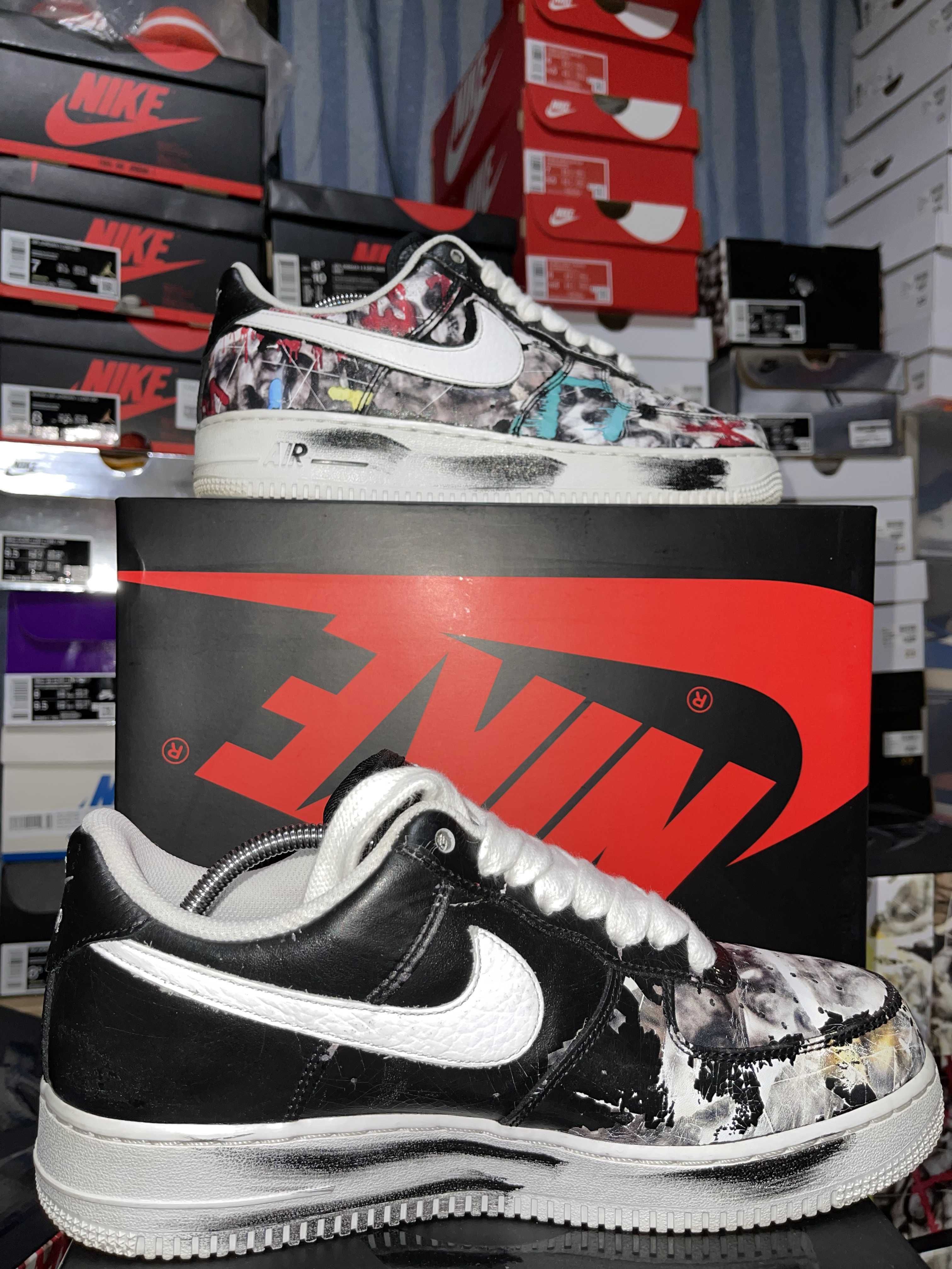 PEACEMINUSONE × Nike Air Force 1 Low Para Noise "Black" / G-DRAGON