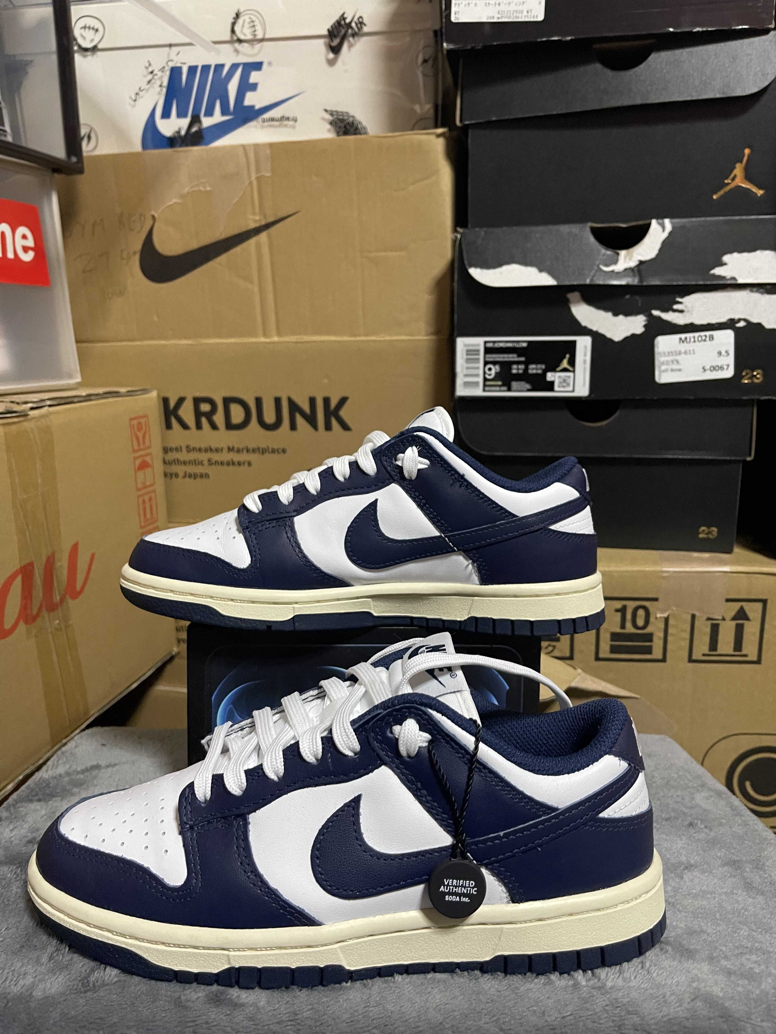 Nike Women's Dunk Low "Vintage Navy"