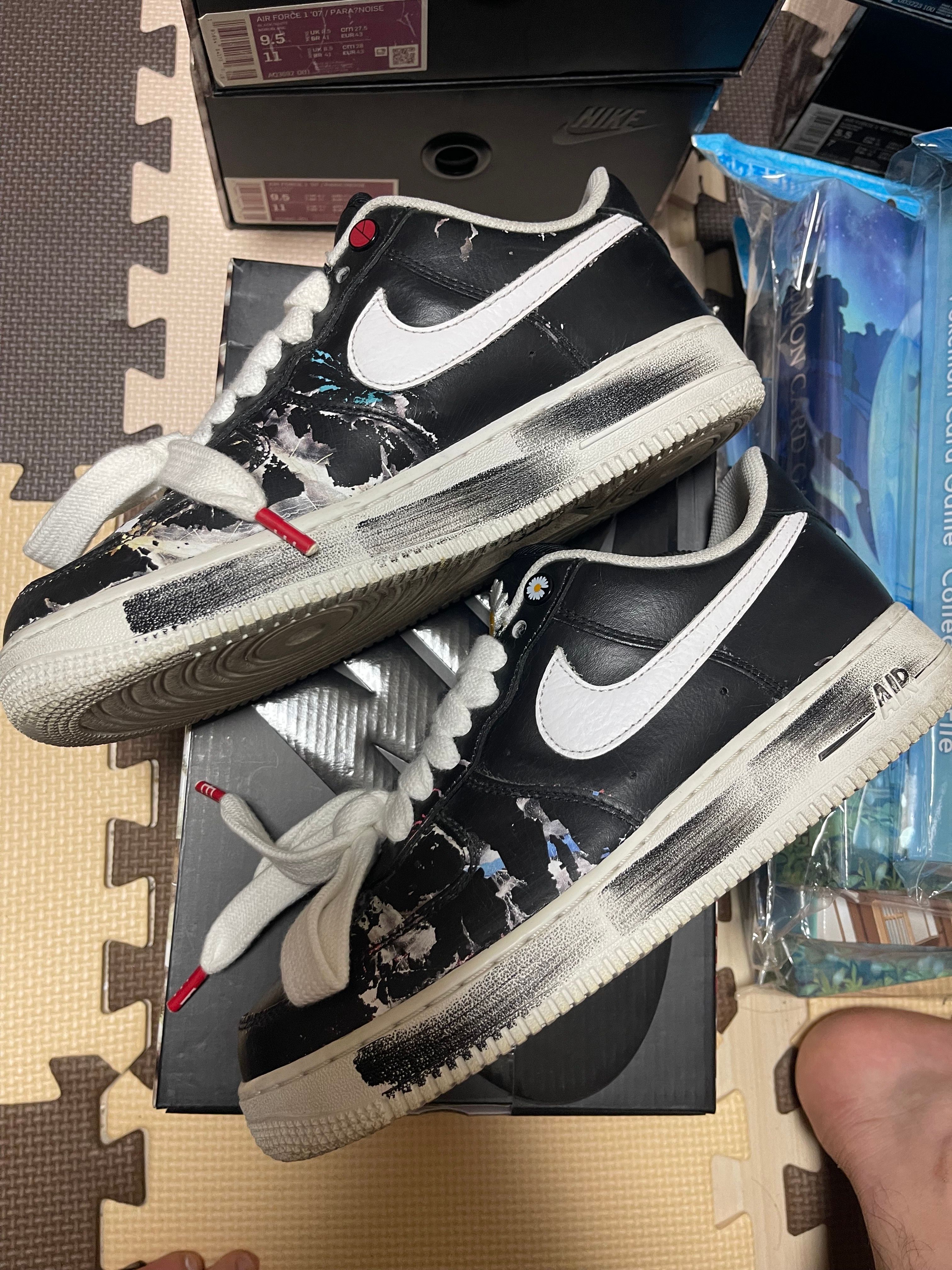 PEACEMINUSONE × Nike Air Force 1 Low Para Noise "Black" / G-DRAGON