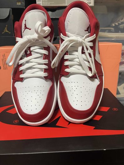 Nike Air Jordan 1 Low "Gym Red/White"