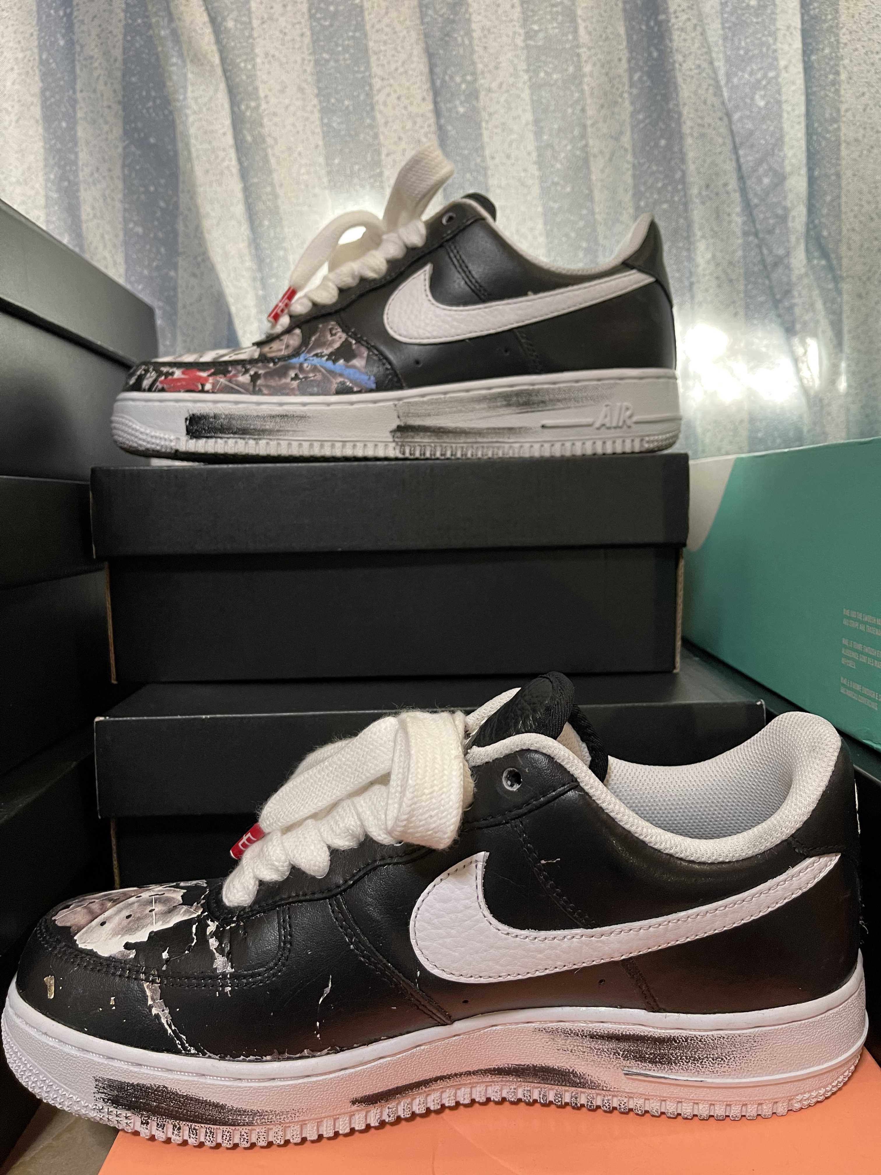 PEACEMINUSONE × Nike Air Force 1 Low Para Noise "Black" / G-DRAGON