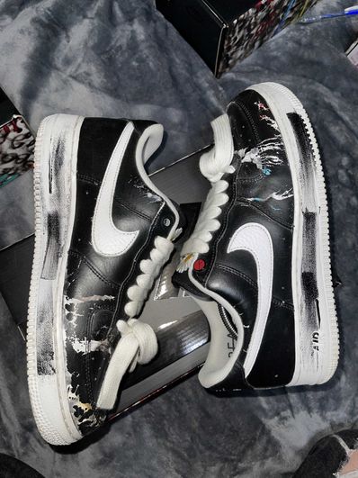 PEACEMINUSONE × Nike Air Force 1 Low Para Noise "Black" / G-DRAGON