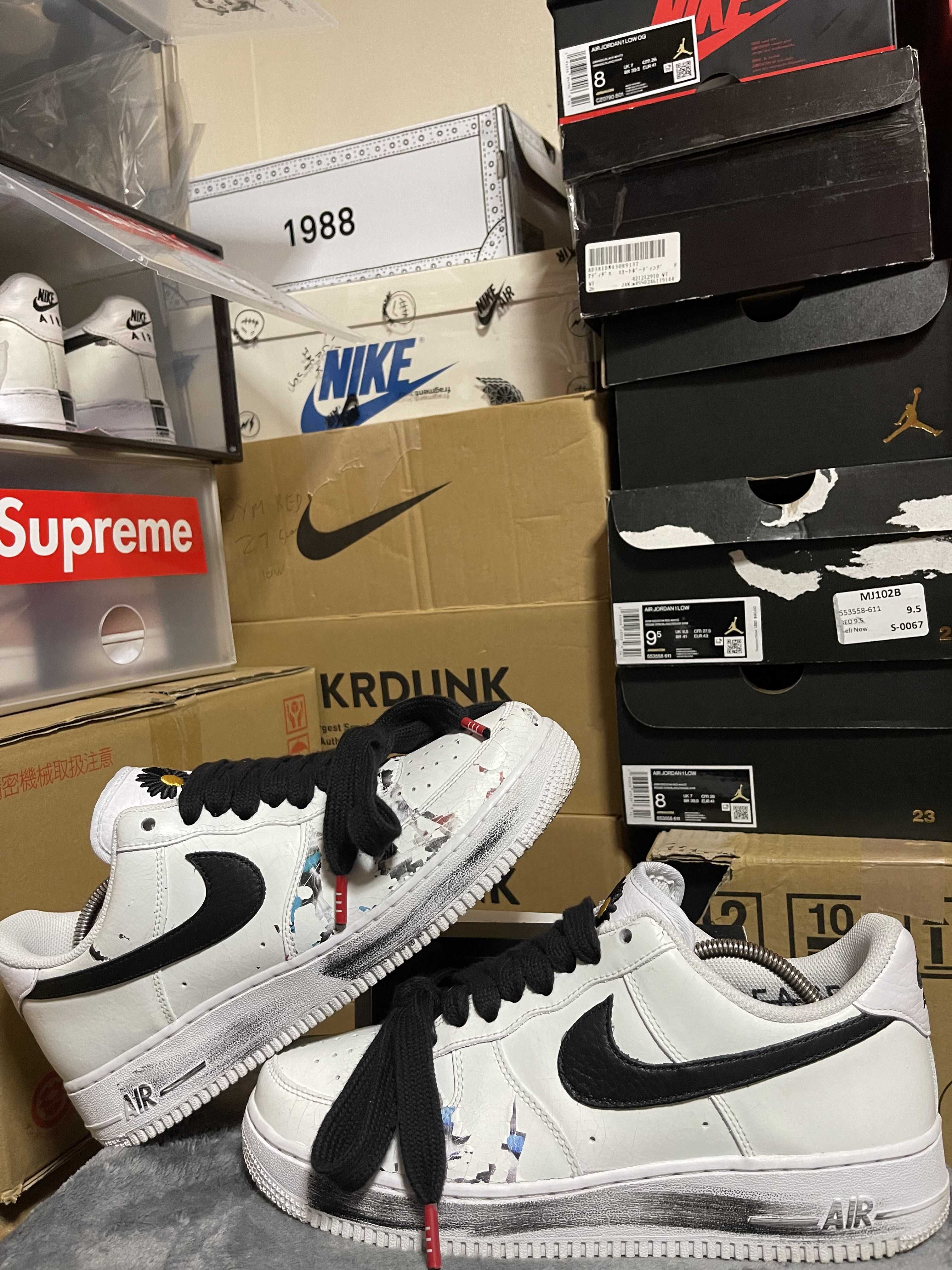 PEACEMINUSONE × Nike Air Force 1 Low "Para-noise/White/Black" / G-DRAGON