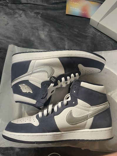 Nike Air Jordan 1 High OG CO.JP "White/Midnight Navy" (2020)(ブリーフケースなし)