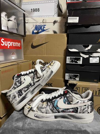 PEACEMINUSONE × Nike Air Force 1 Low Para Noise "Black" / G-DRAGON