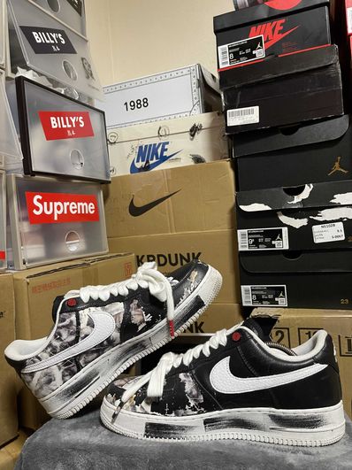 PEACEMINUSONE × Nike Air Force 1 Low Para Noise "Black" / G-DRAGON