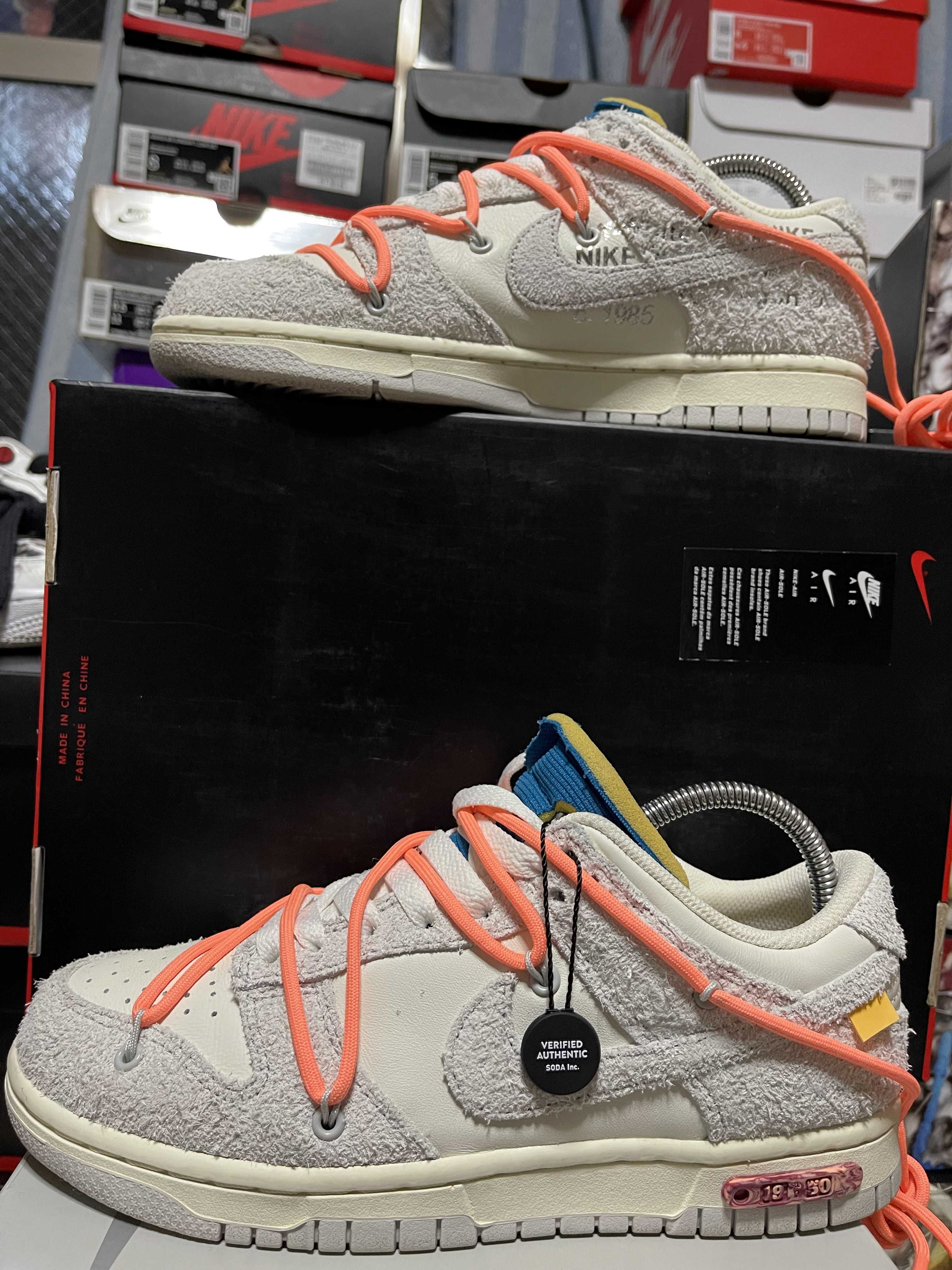 Off-White × Nike Dunk Low 1 of 50 "Lot.19" 