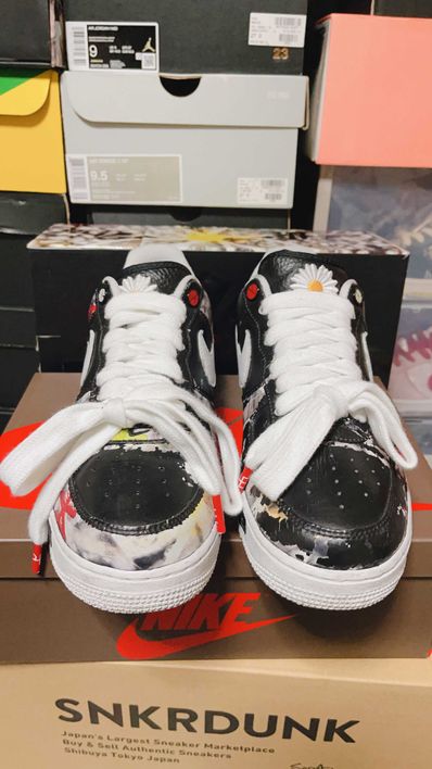 PEACEMINUSONE × Nike Air Force 1 Low Para Noise "Black" / G-DRAGON