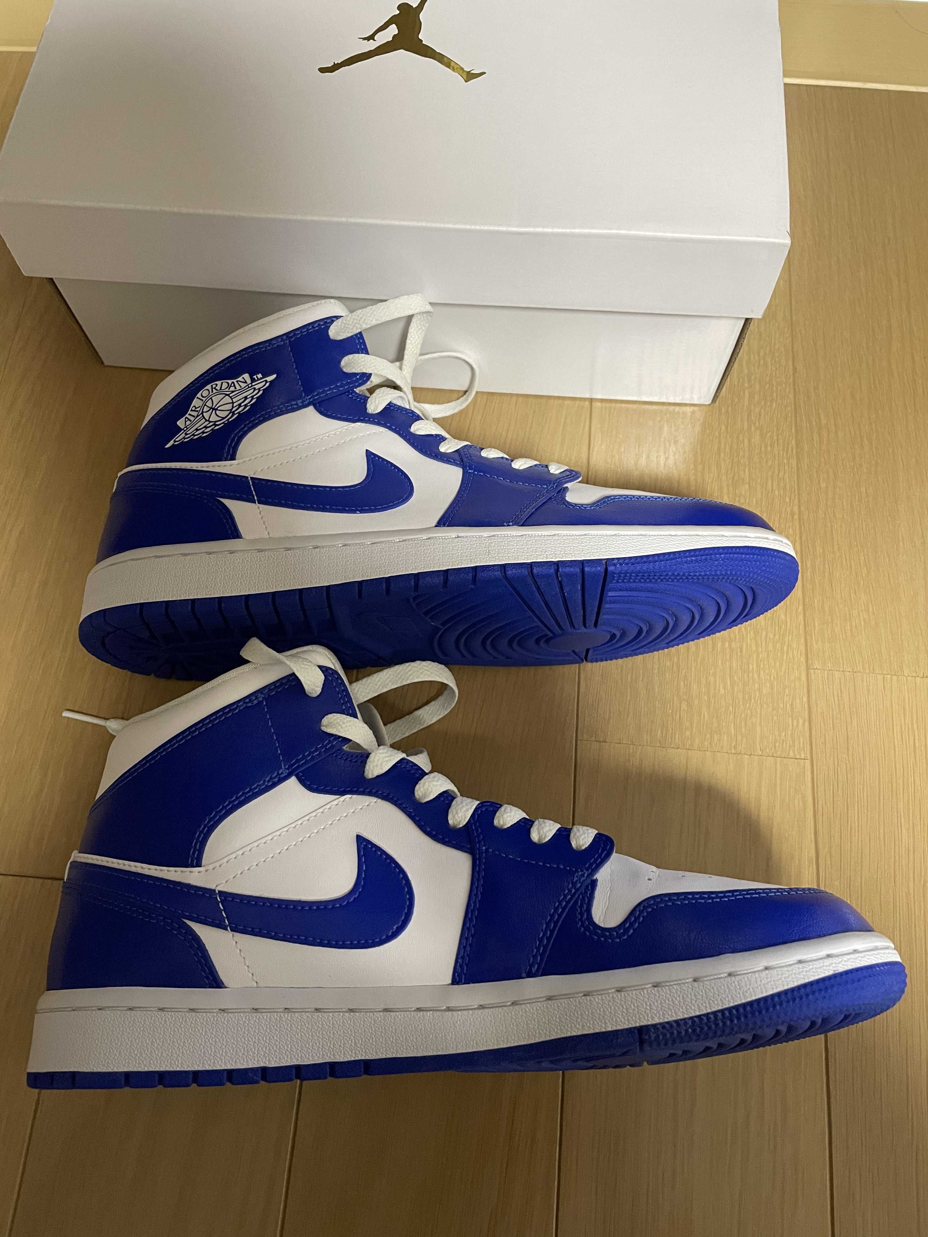 Nike Women's Air Jordan 1 Mid "Kentucky Blue"