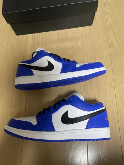 NIKE AIR JORDAN 1 LOW "WHITE/BLUE/ORANGE"