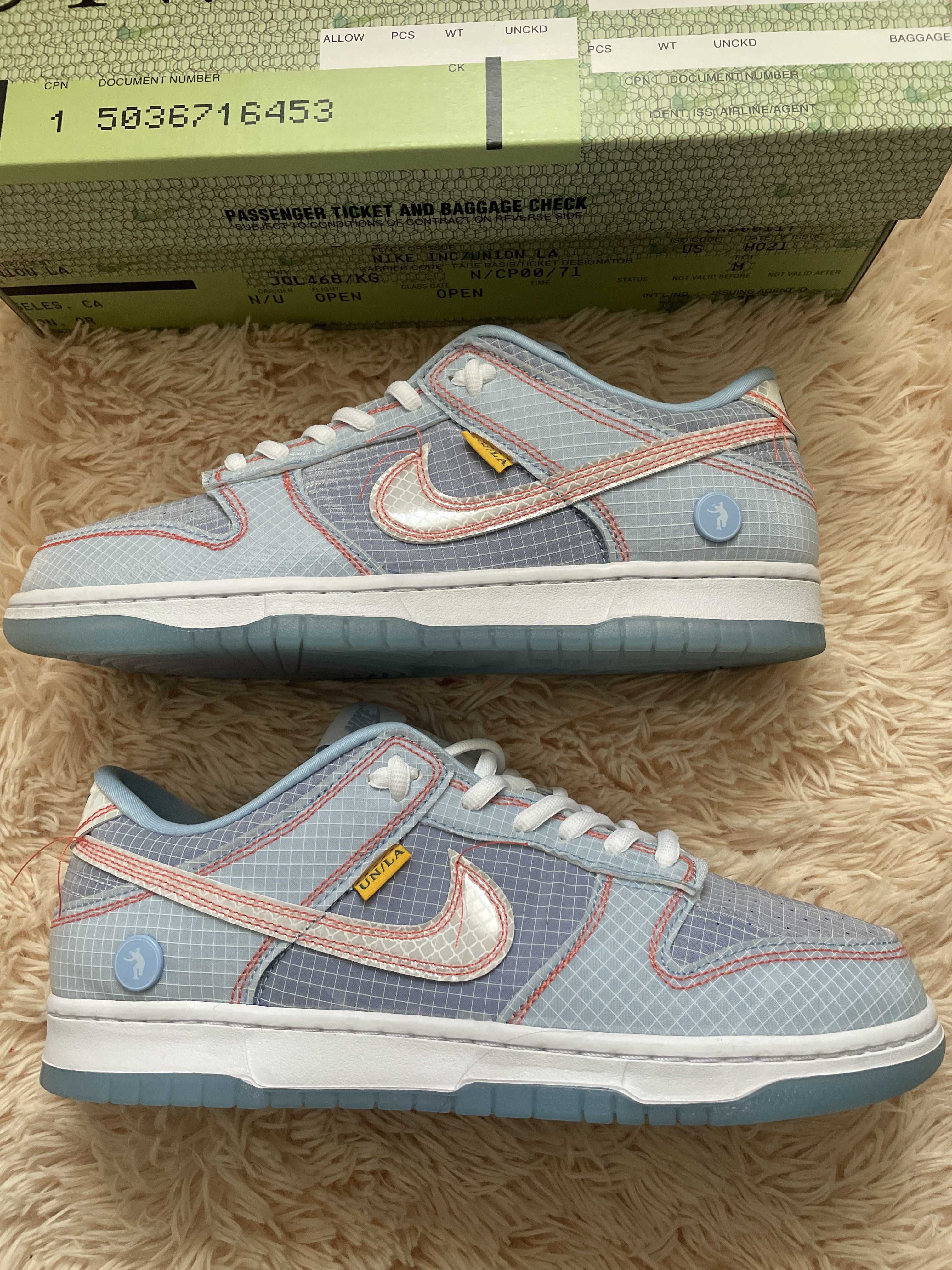 UNION × Nike Dunk Low "Argon"