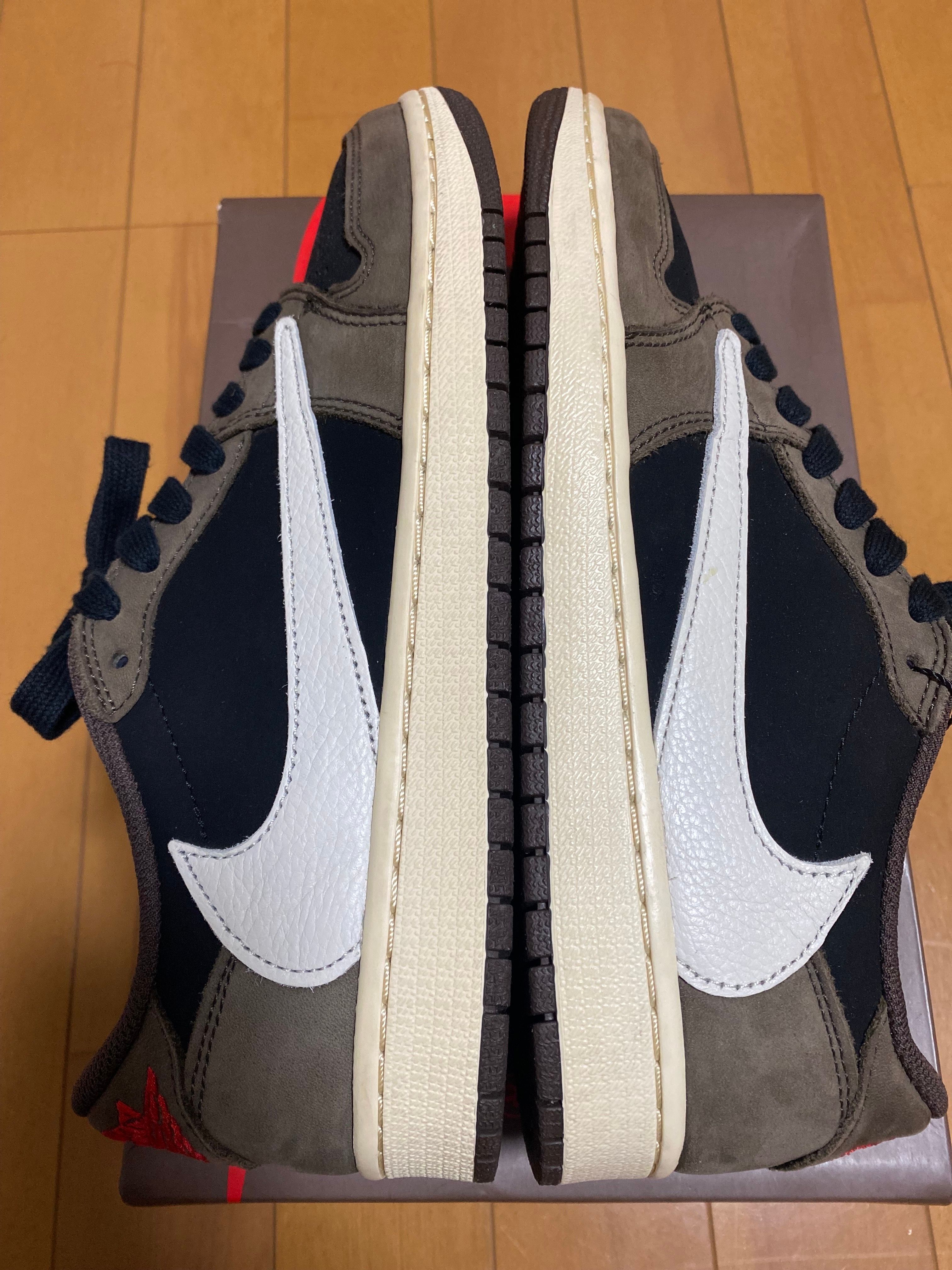 Travis Scott × Nike Air Jordan 1 Low OG SP-T "Black/Dark Mocha"