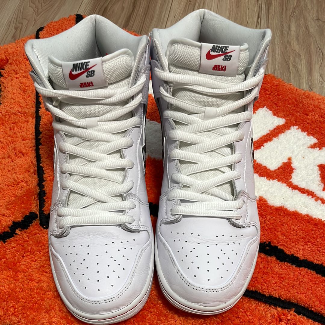 Oski x Nike SB Dunk High "Great White Shark"