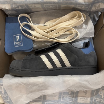 atmos × POINTLESS JOURNEY (King Gnu Daiki Tsuneta) × Superstar 2 "DGH Solid Grey"