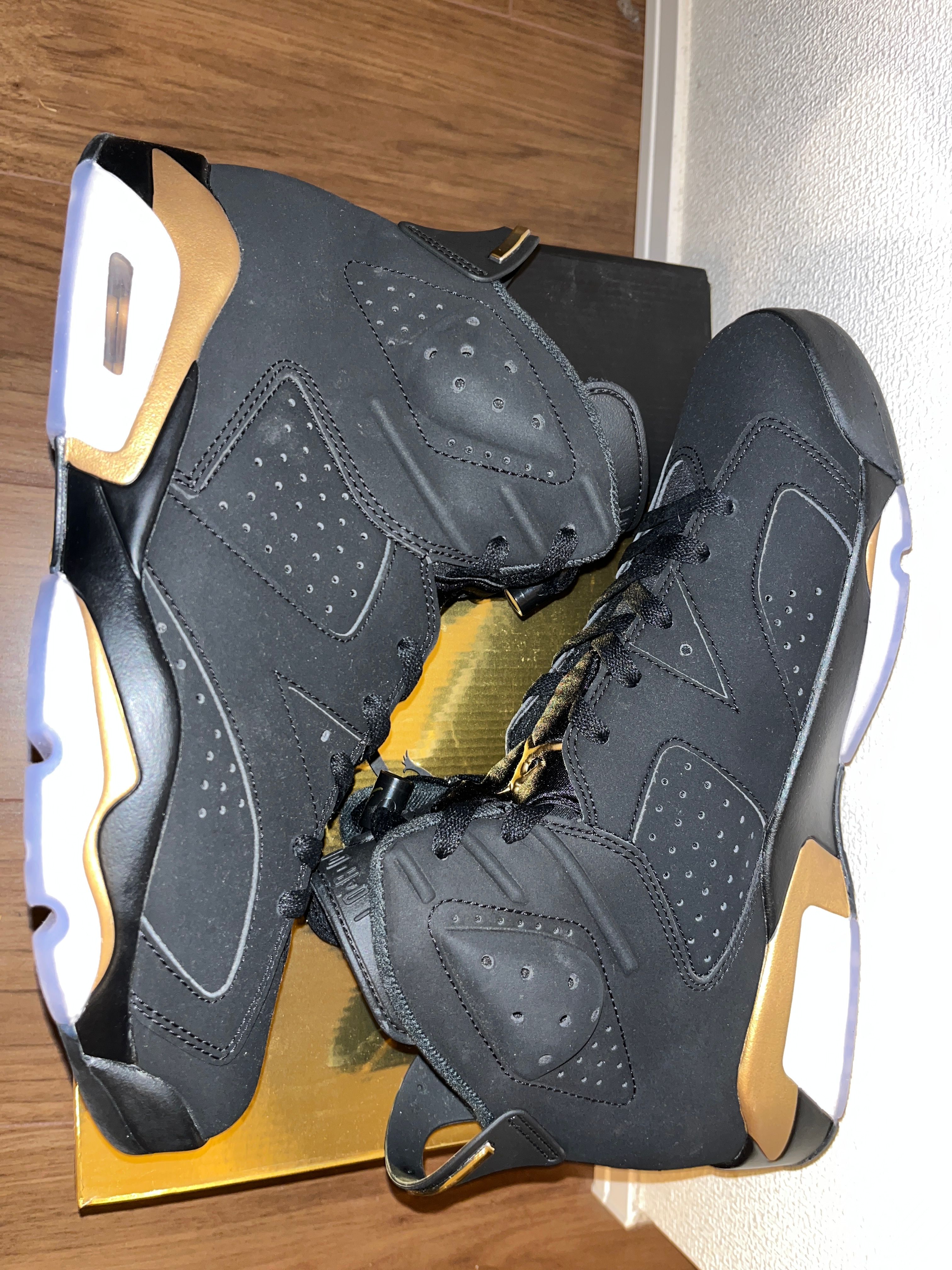 Nike Air Jordan 6 DMP "Black/Metallic Gold" (2020)  