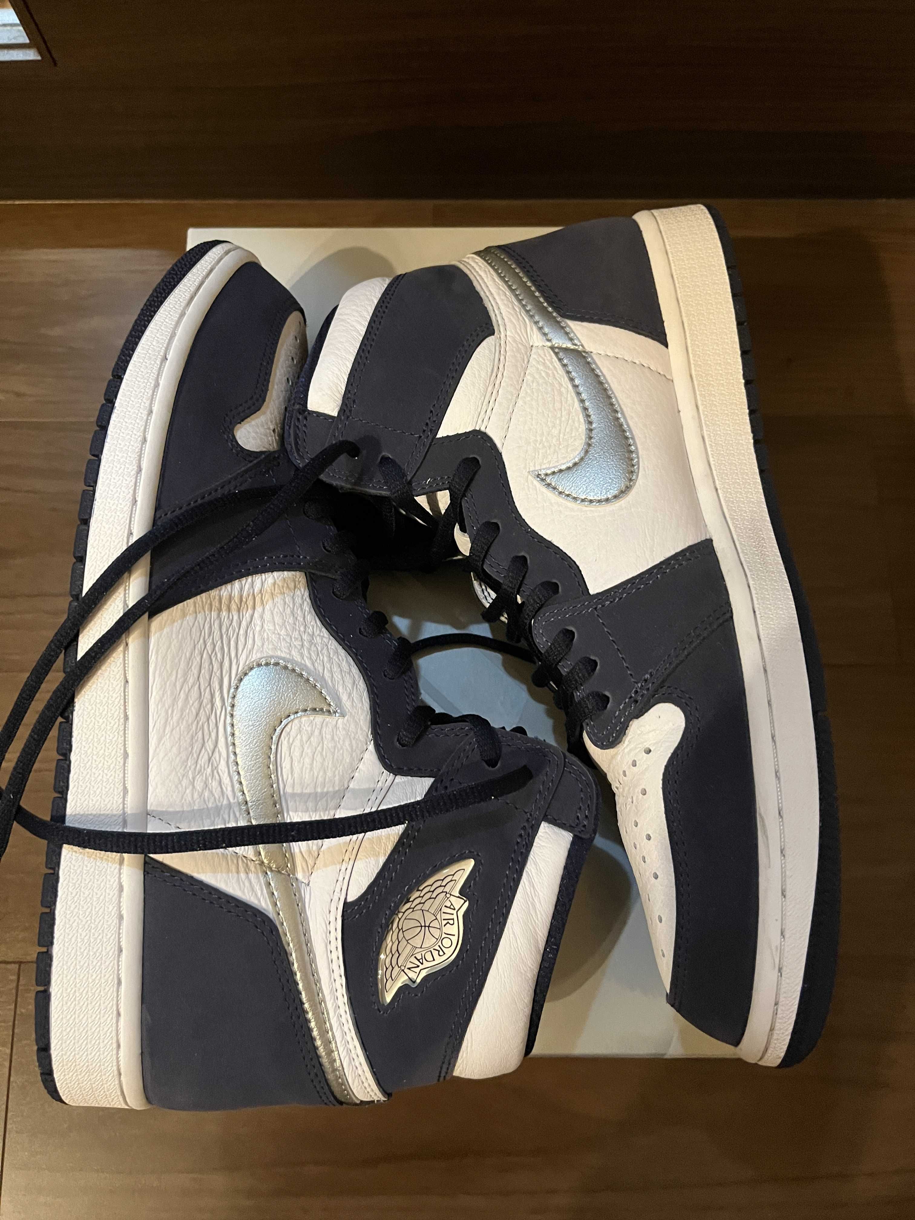 Nike Air Jordan 1 High OG CO.JP "White/Midnight Navy" (2020)(ブリーフケースなし)