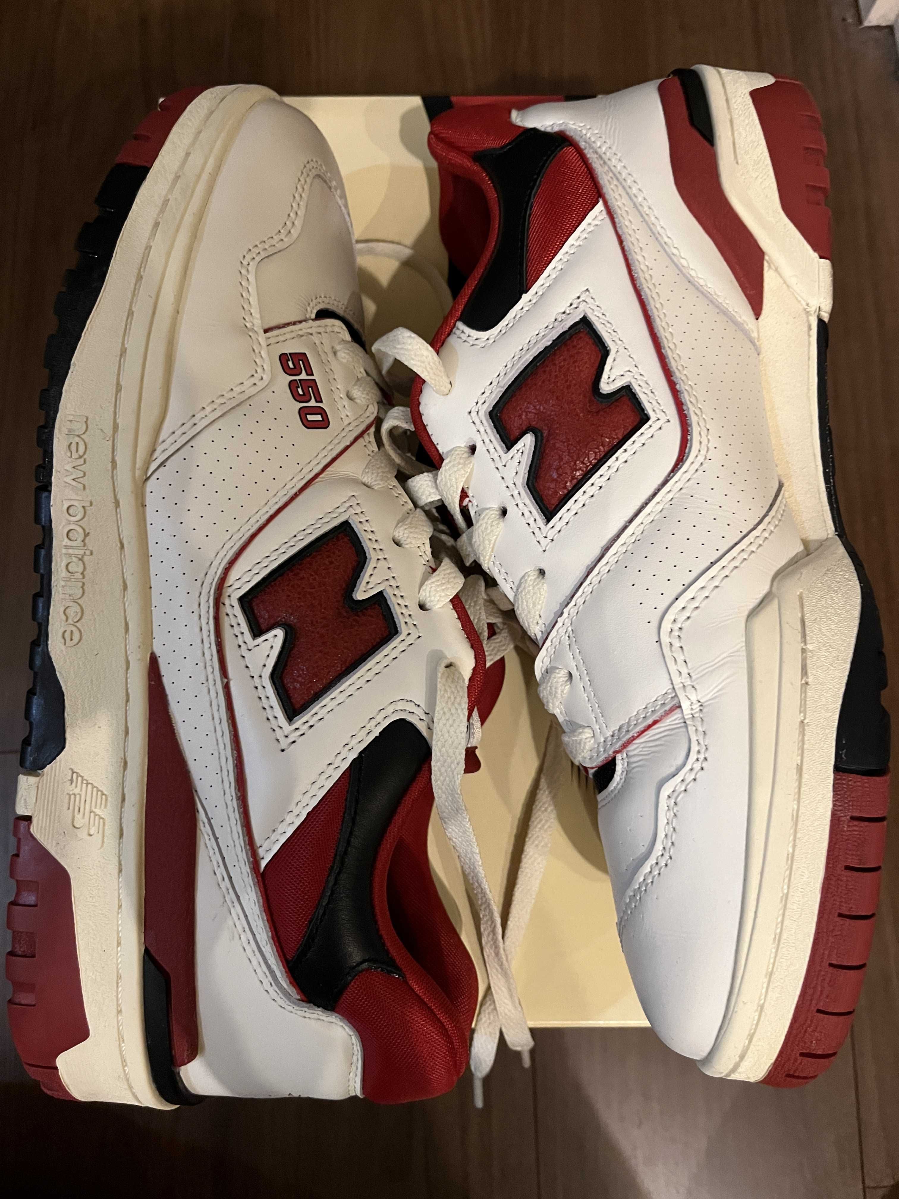 Aime Leon Dore × New Balance 550 "Red"