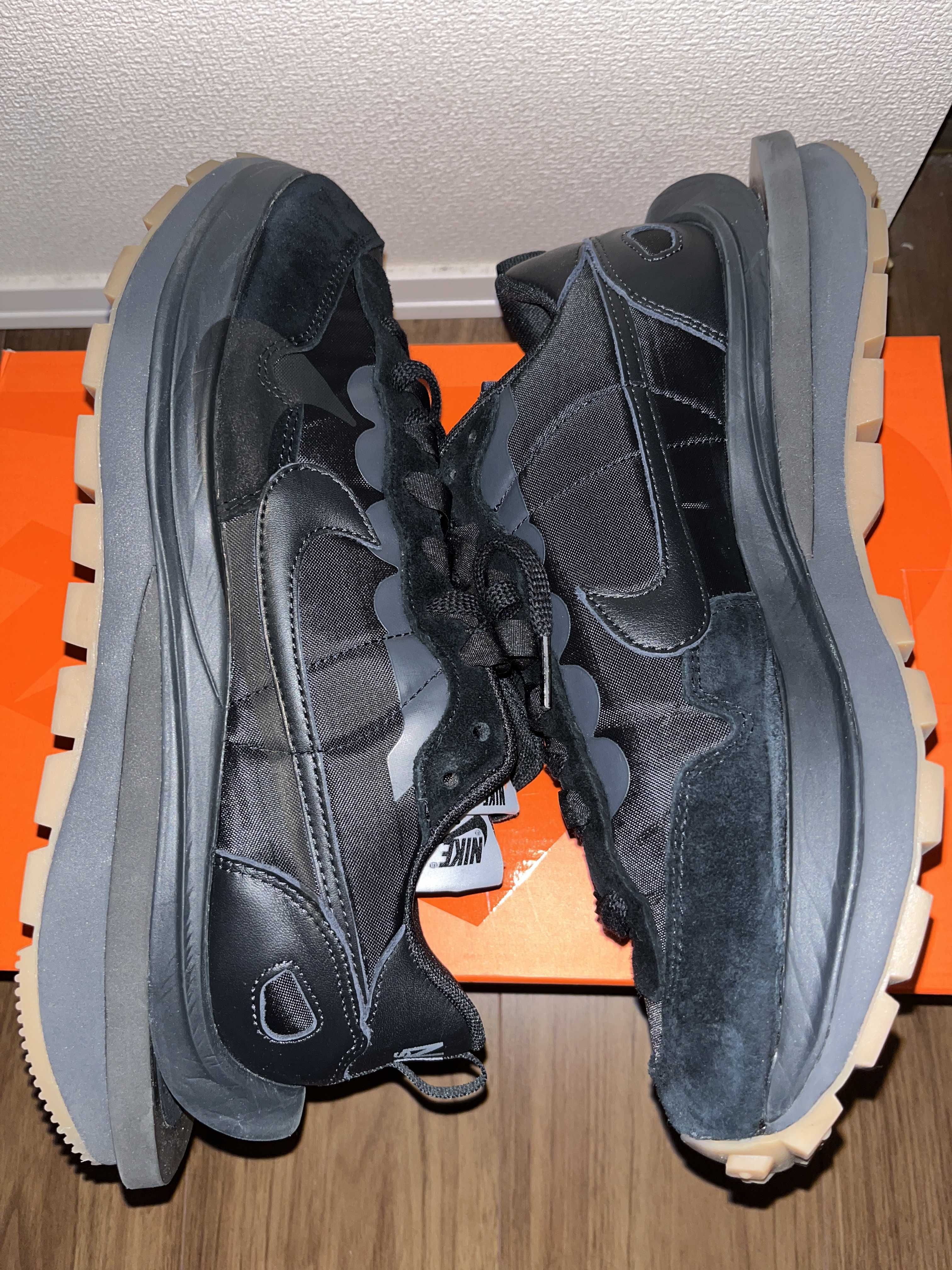 sacai × Nike VaporWaffle "Black Gum"