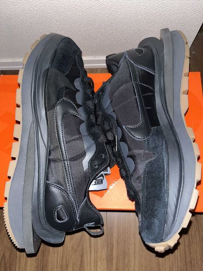 sacai × Nike VaporWaffle "Black Gum"