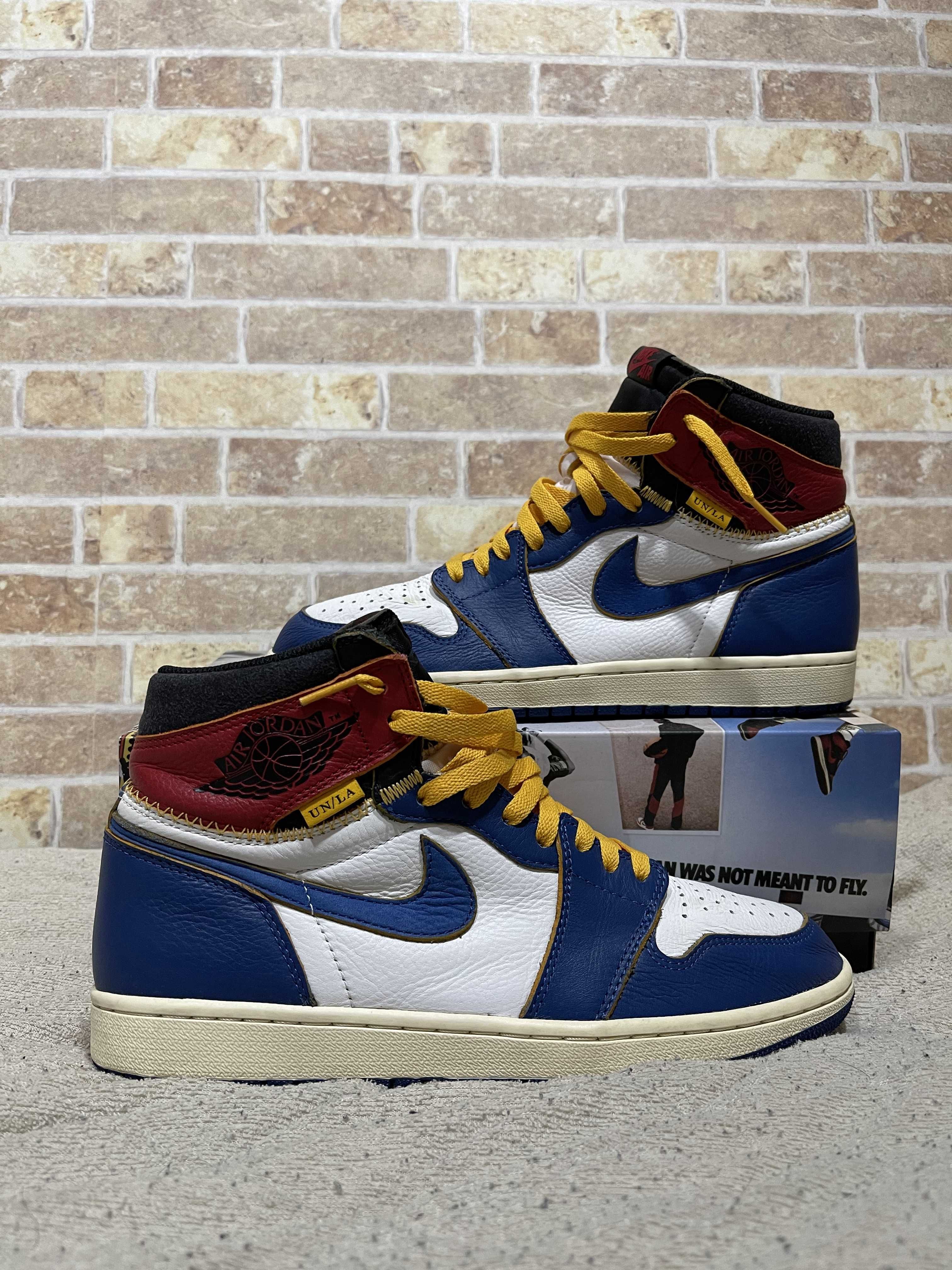 Union × Nike Air Jordan 1 Retro High OG NRG "Storm Blue/Varsity Red"
