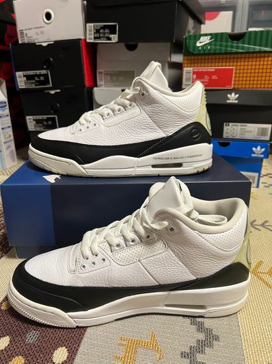 Fragment × Nike Air Jordan 3 "White/Black"