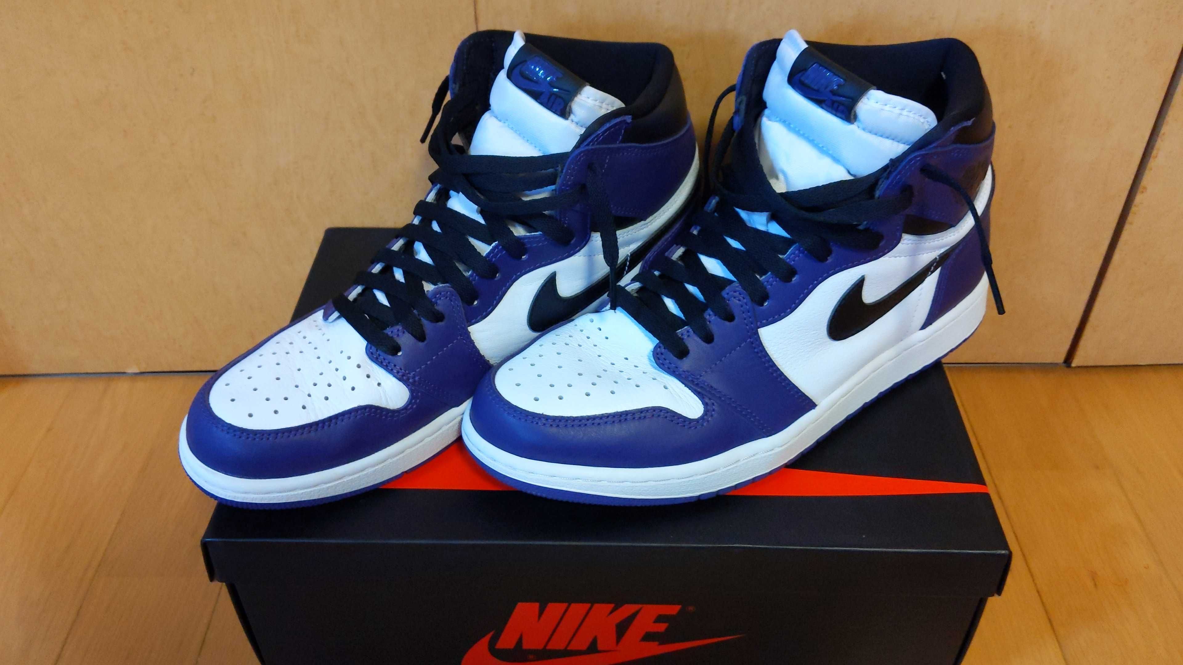 Nike Air Jordan 1 Retro High OG "Court Purple White/Black" (2020)