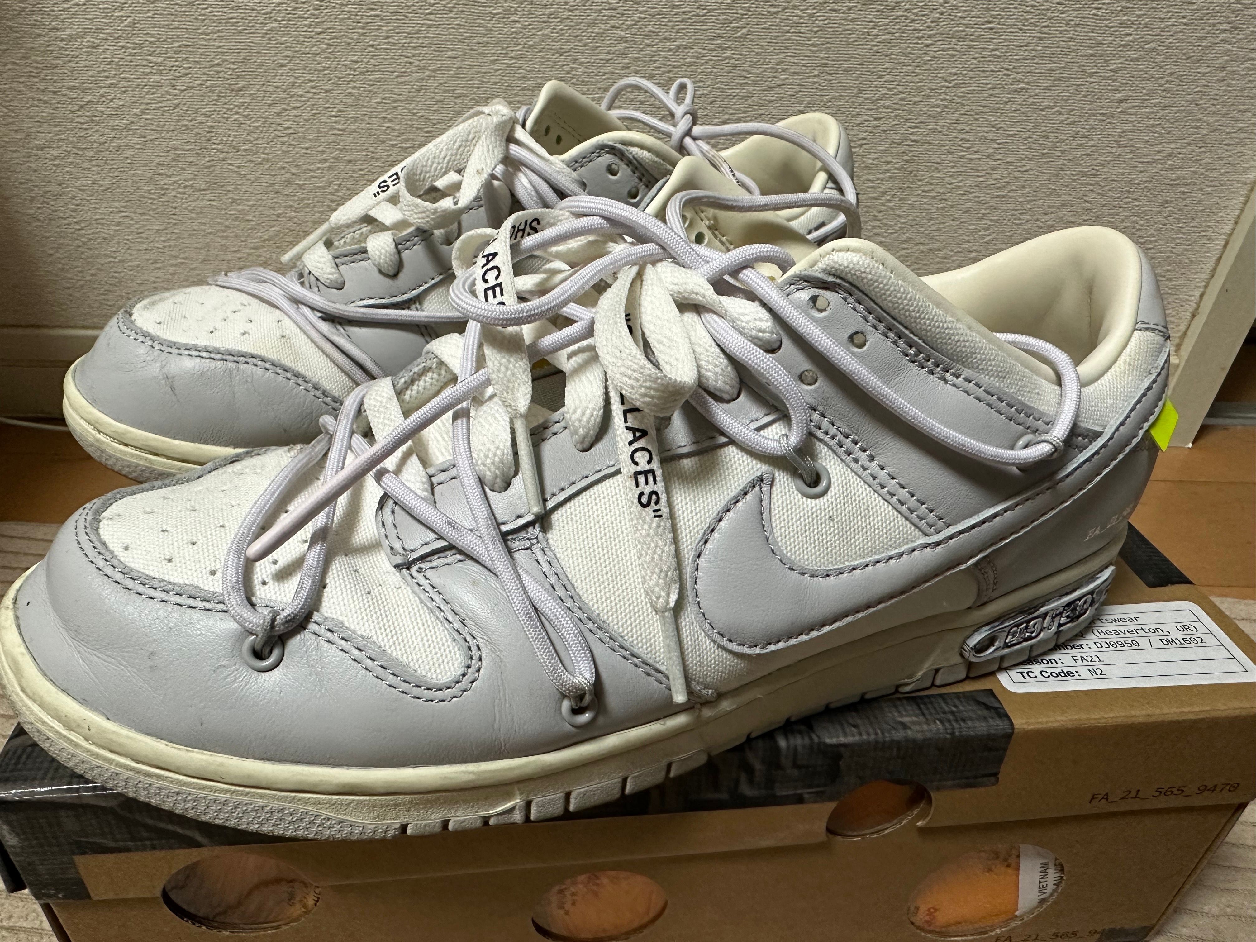 Off-White × Nike Dunk Low 1 of 50 "Lot.49"