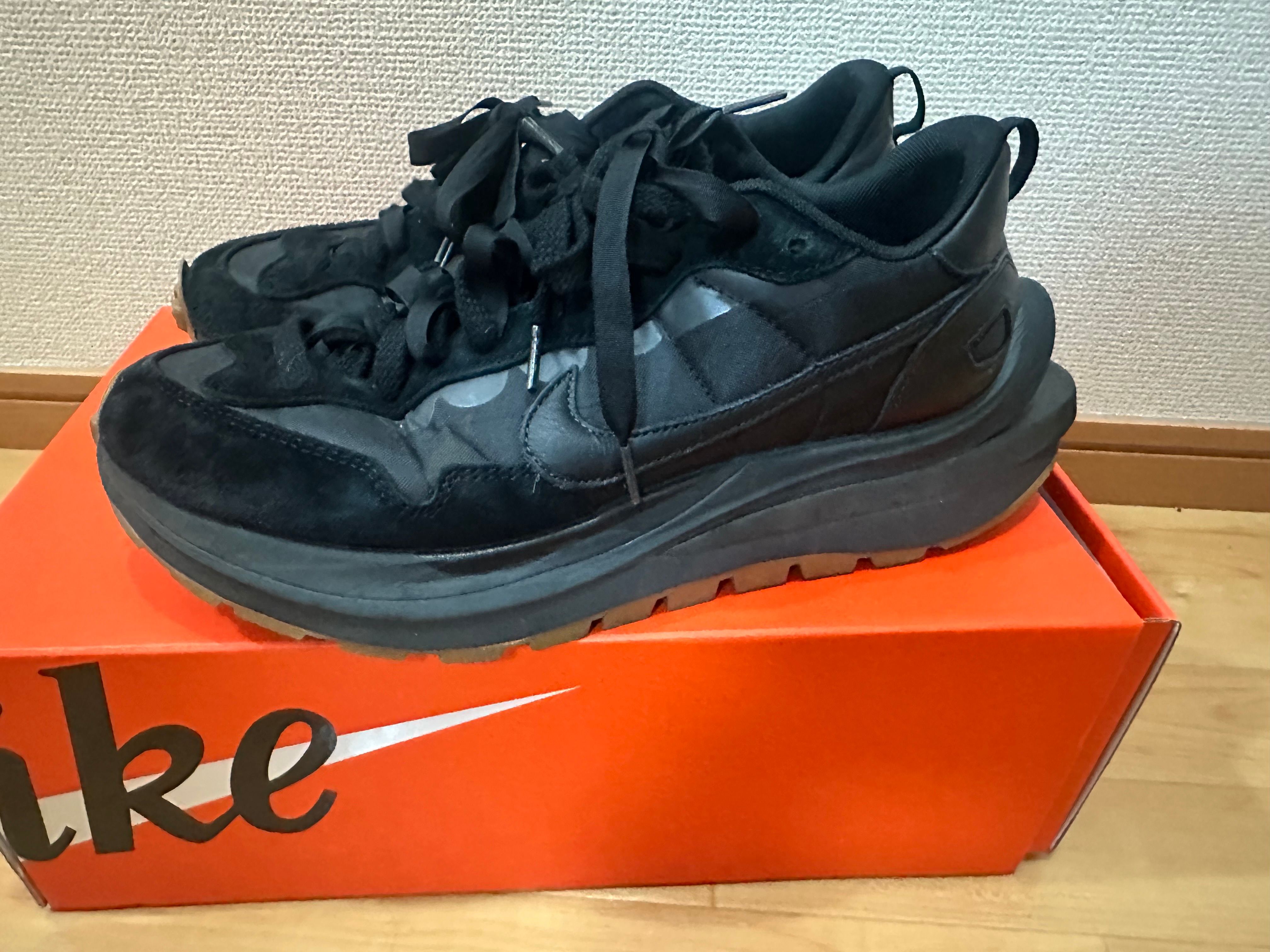 sacai × Nike VaporWaffle "Black Gum"