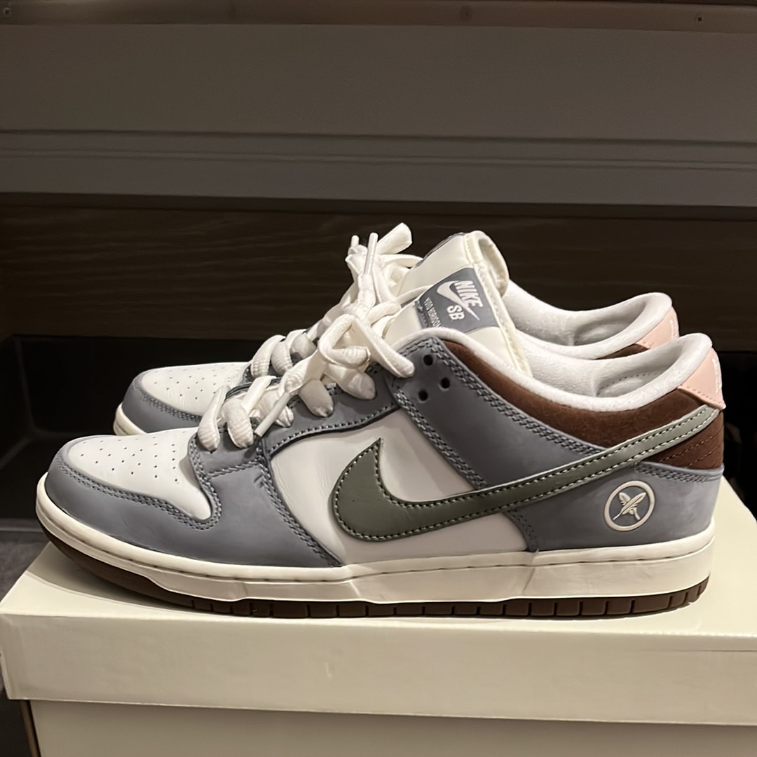 堀米 雄斗(Yuto Horigome) × Nike SB Dunk Low Pro QS "Wolf Grey"