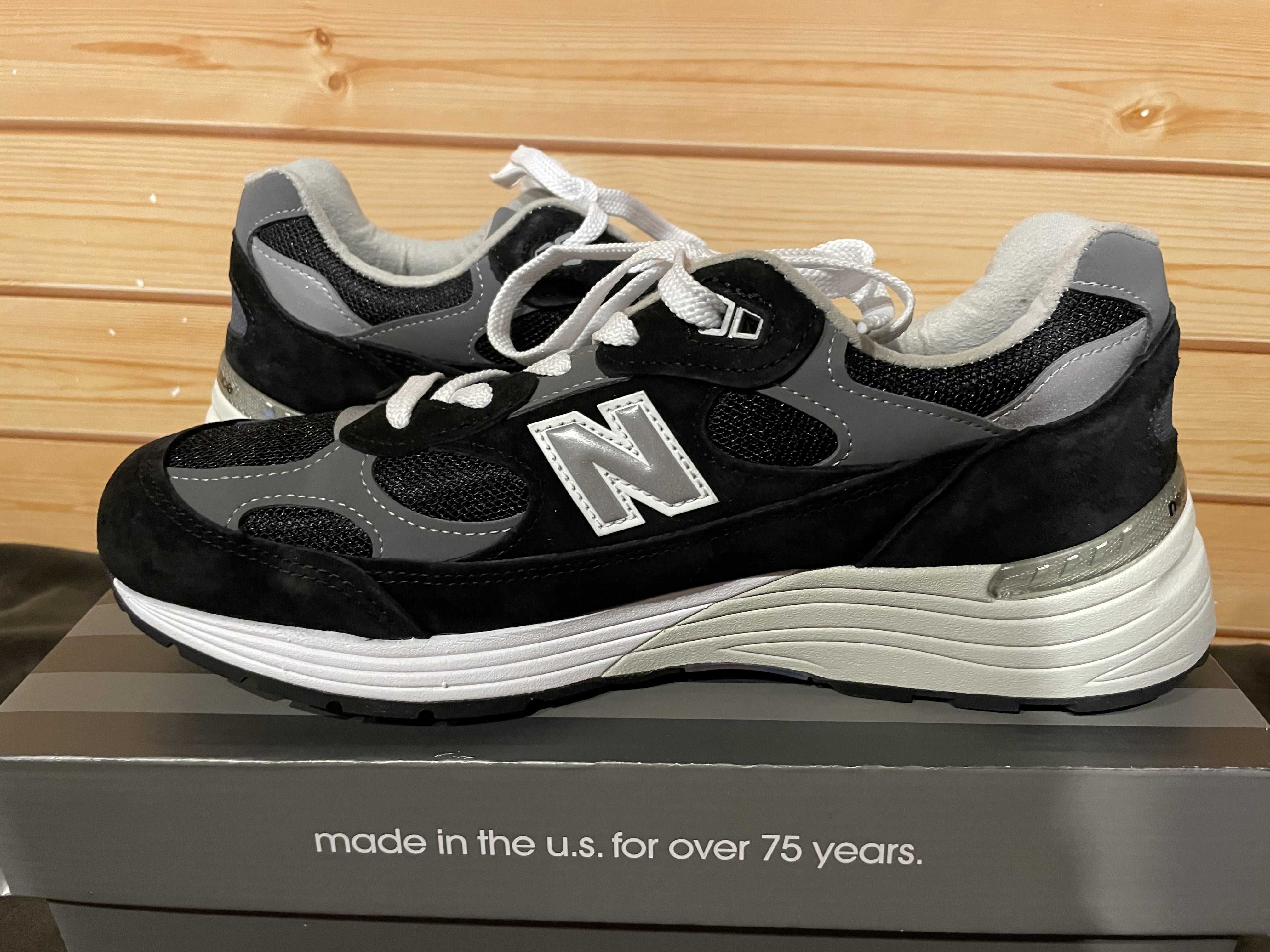 New Balance 992 "Black" (2021)