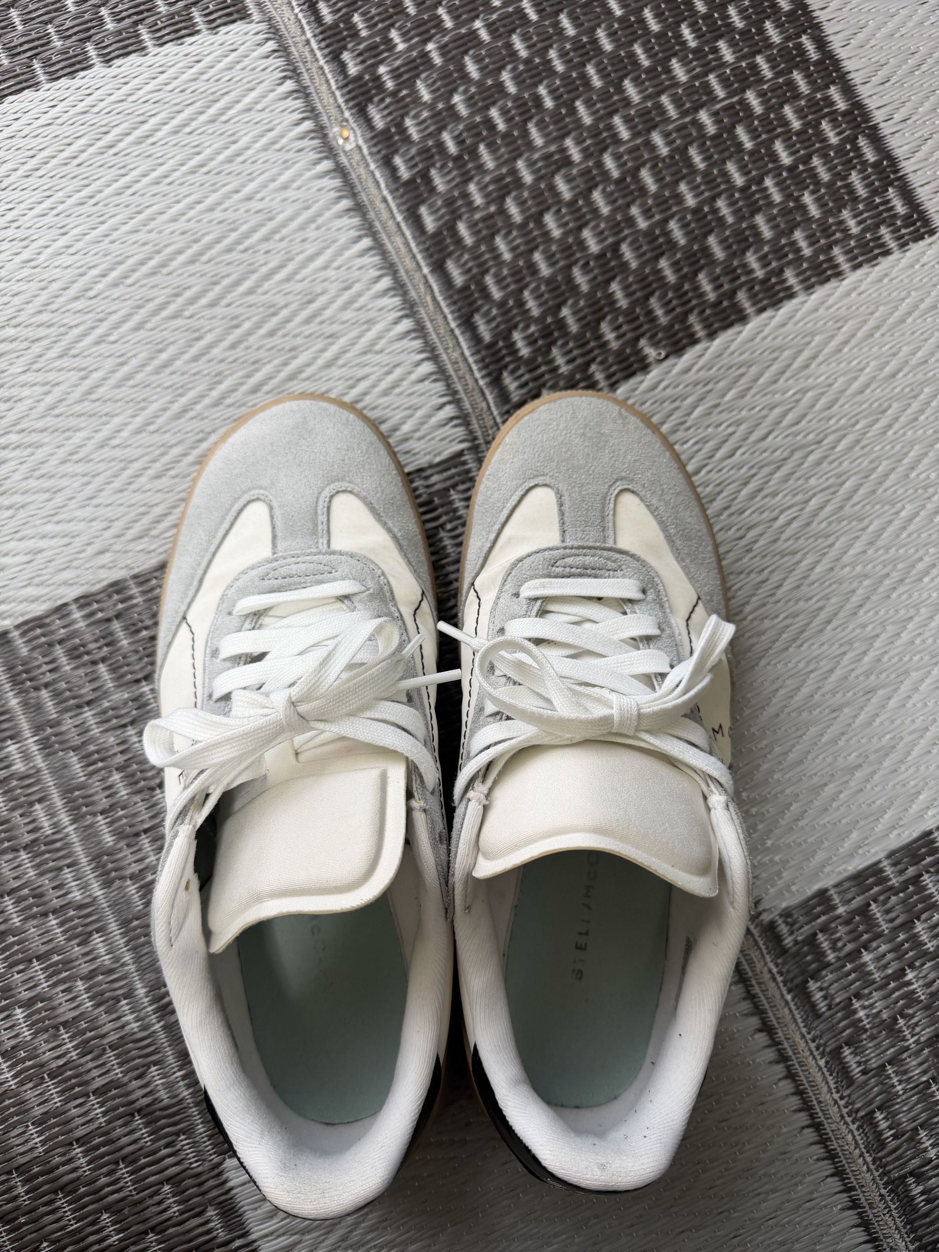 Stella McCartney × adidas Women's Court Boost "Footwear White/Charcoal/Core Black"