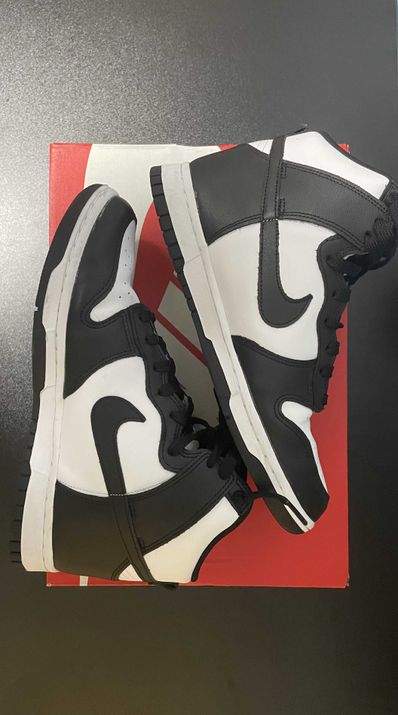 Nike Women's Dunk High "Black and White"