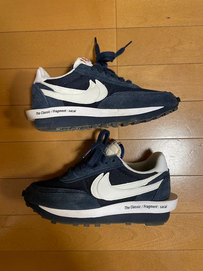 Fragment × sacai × Nike LD Waffle "Blackended Blue"