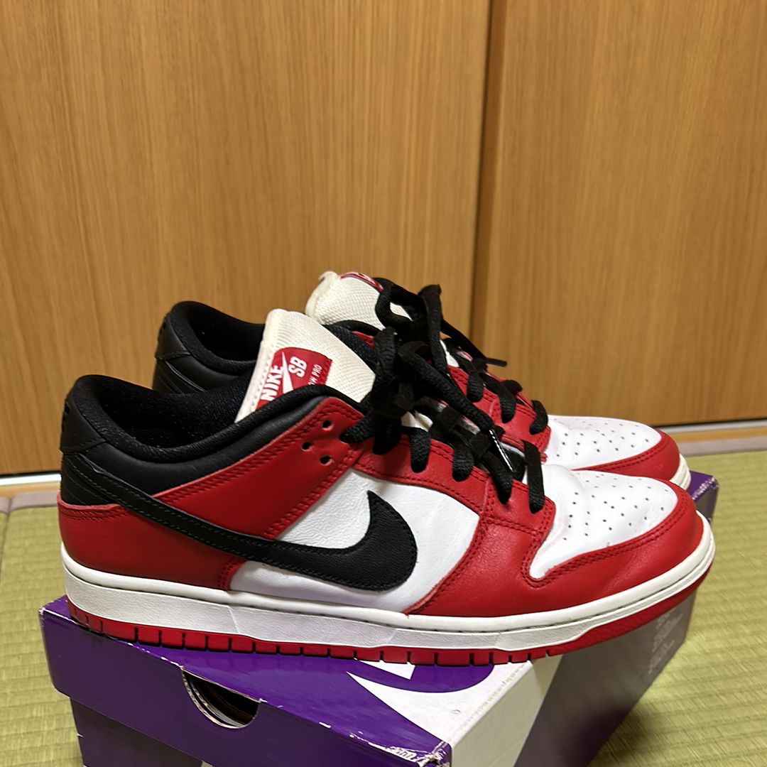 Nike SB Dunk Low Pro "J-Pack Chicago/Varsity Red and White"