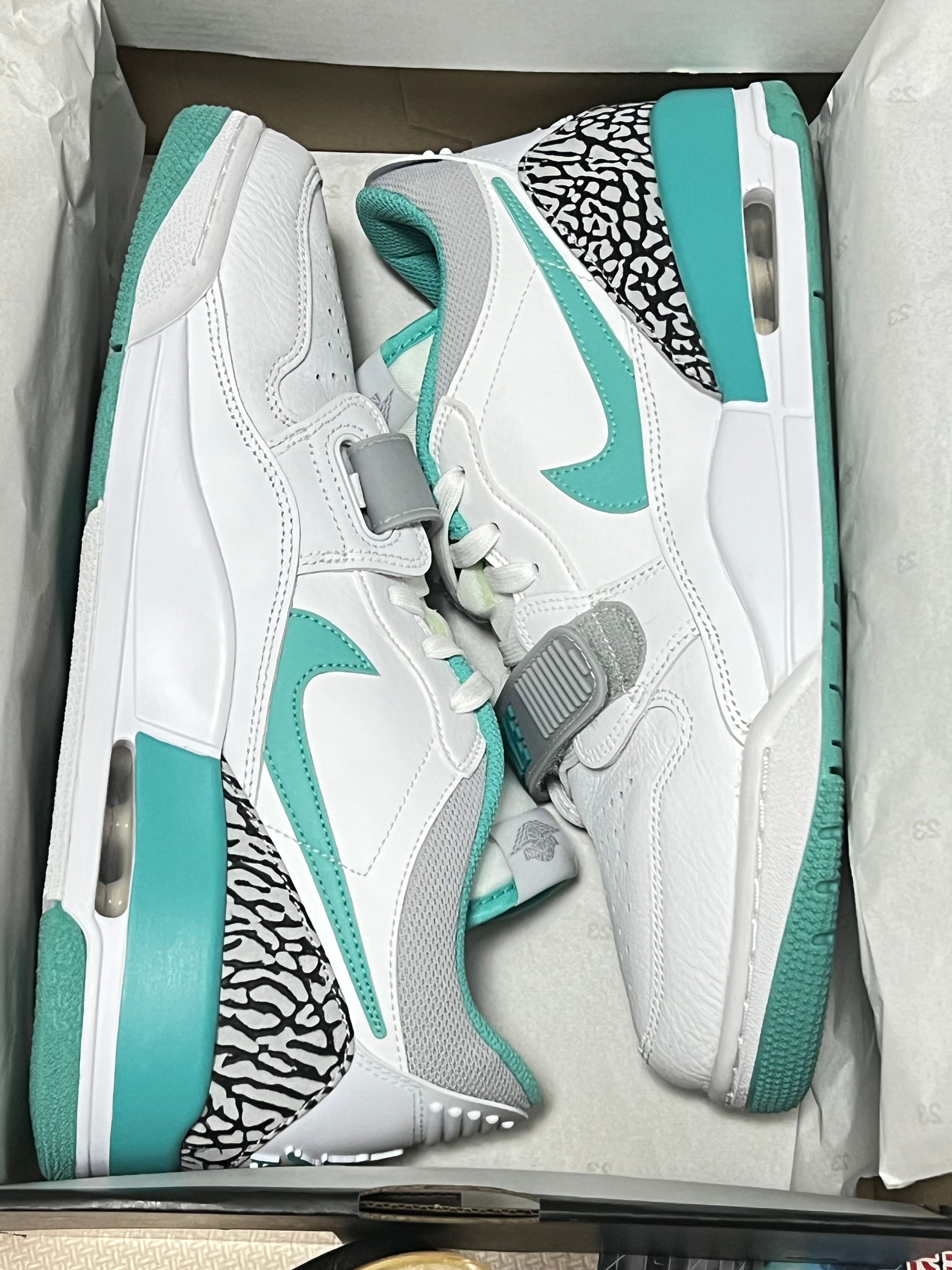 Nike Jordan Legacy 312 Low "White Turquoise"