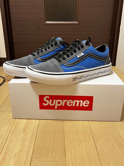 Supreme × Vans Old Skool "Blue"