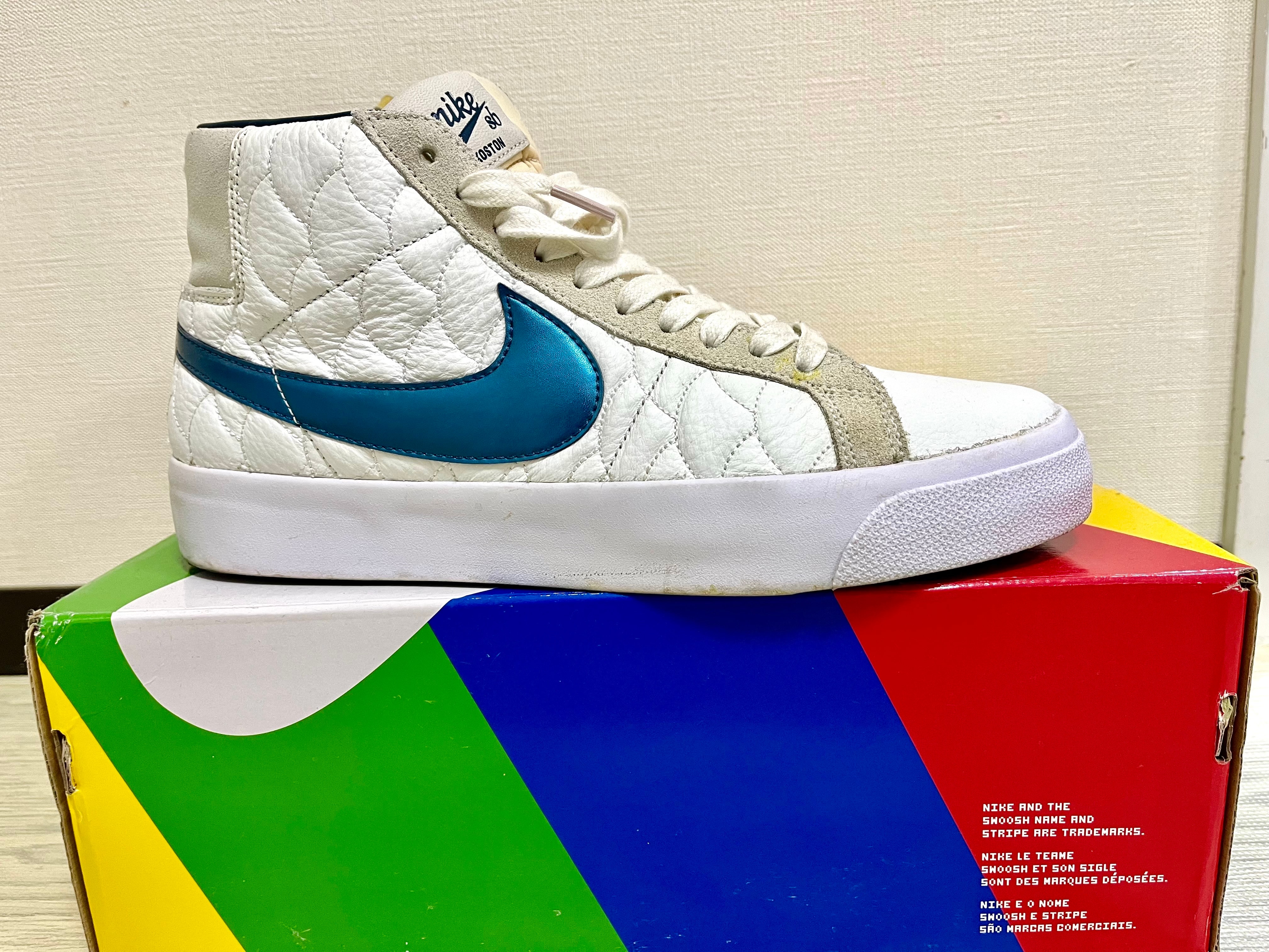 Nike SB Blazer Mid EK "Summit White/Night Shade-White"