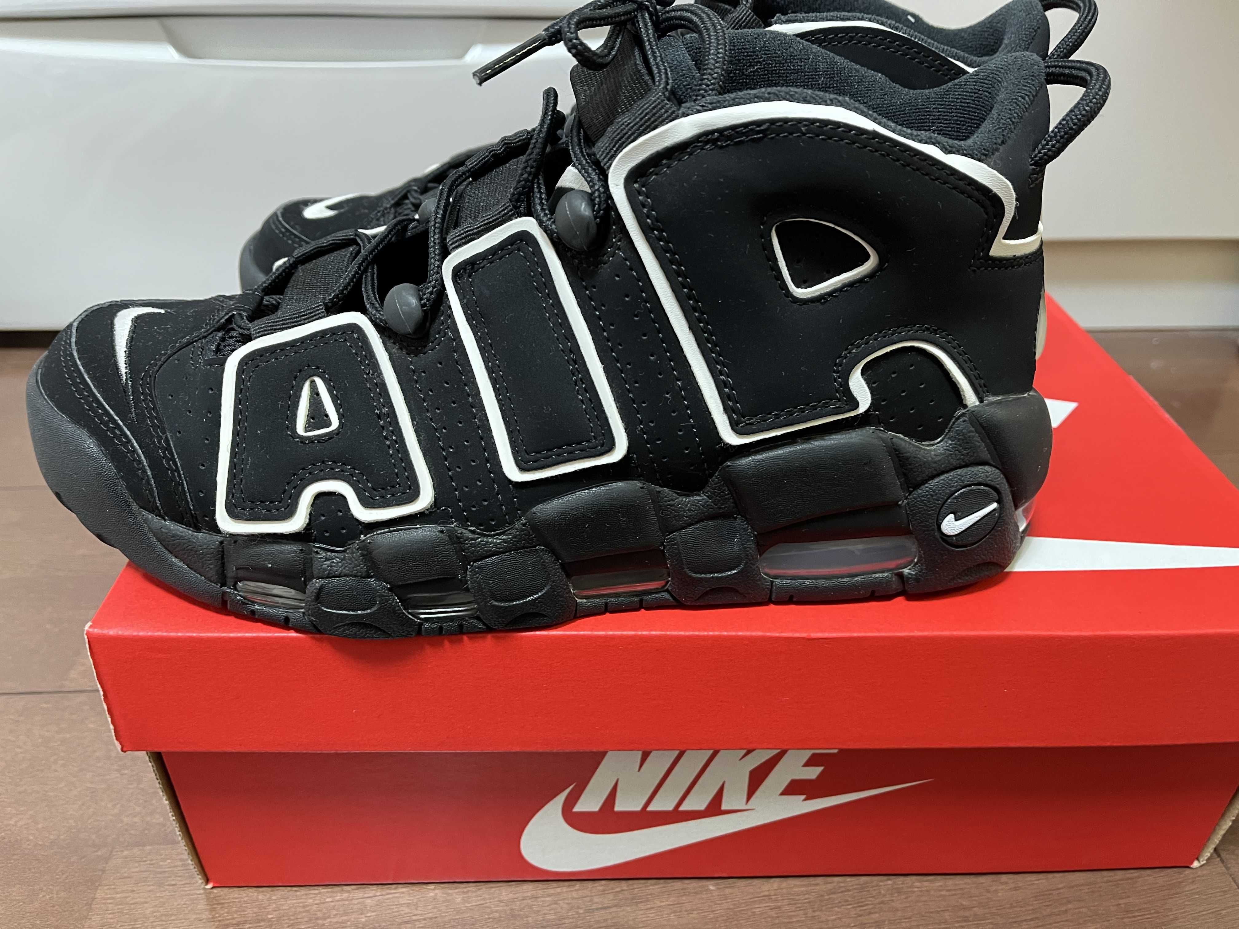 Nike Air More Uptempo "Black/White"(2020)