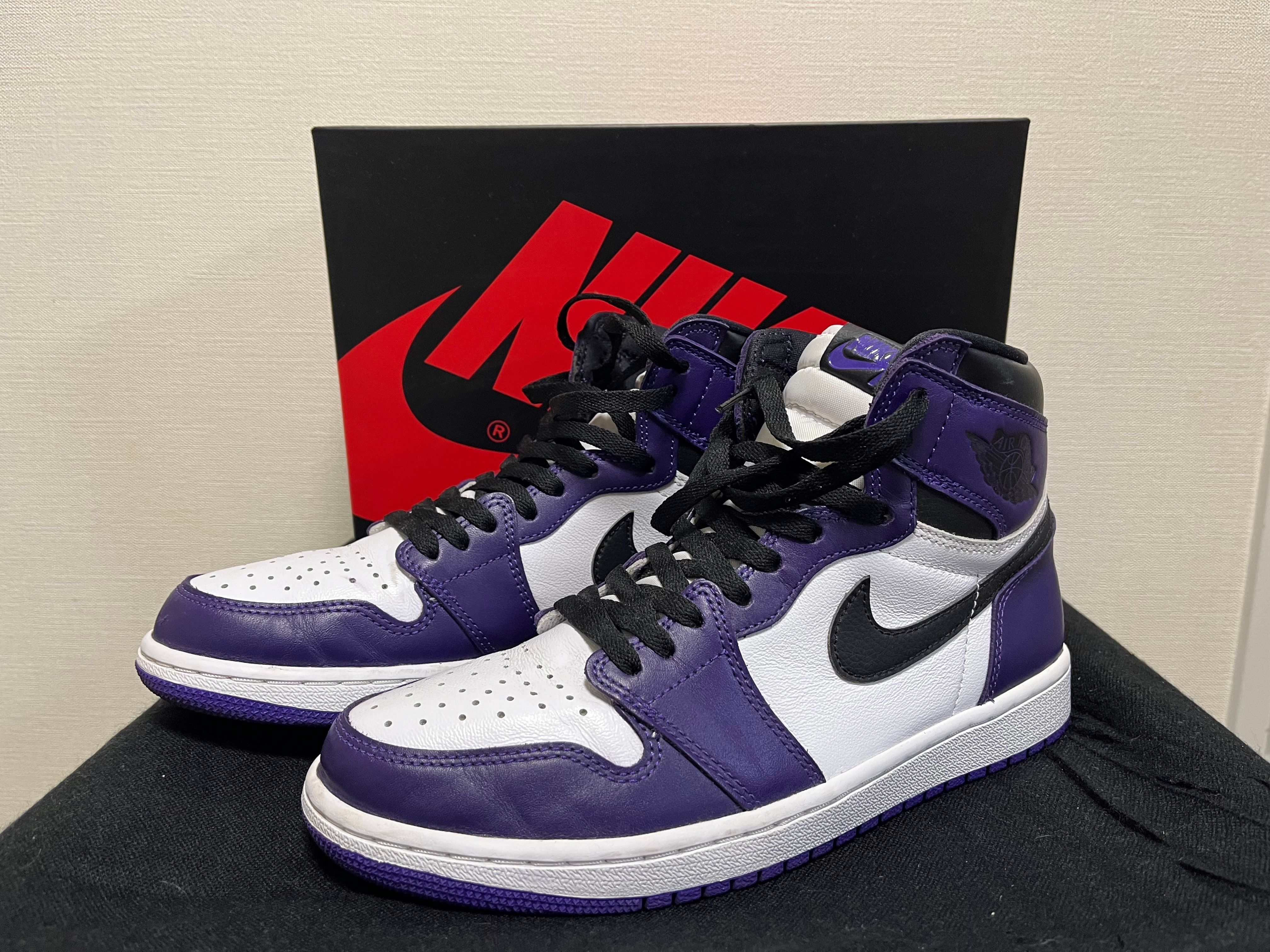 Nike Air Jordan 1 Retro High OG "Court Purple White/Black" (2020)
