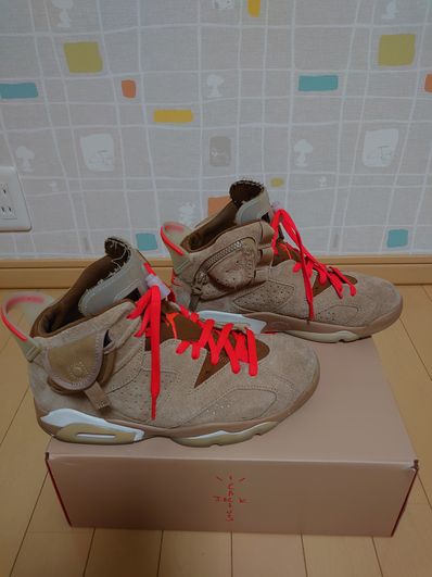 Travis Scott × Nike Air Jordan 6 "British Khaki"